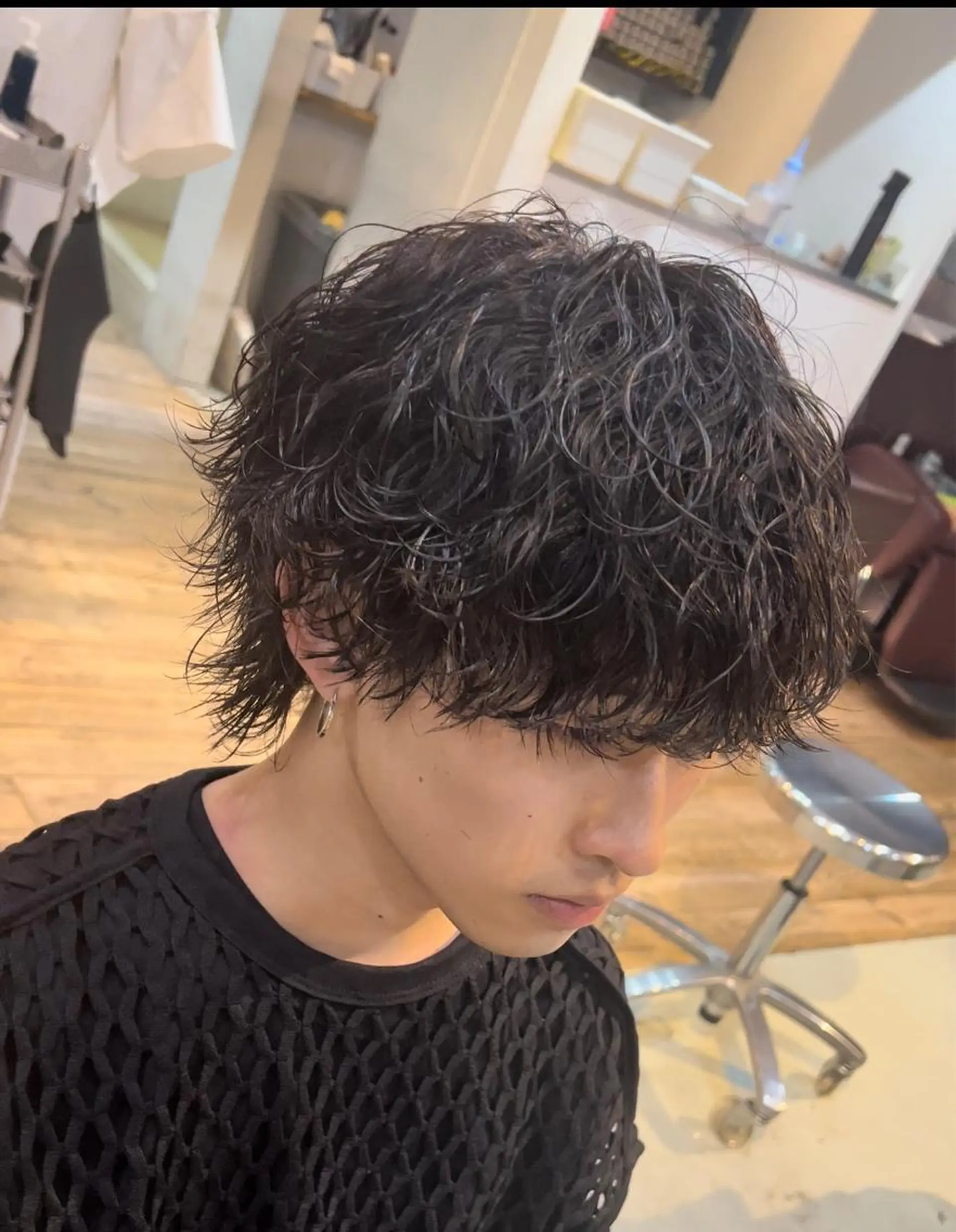 ショート パーマ メンズ カット パーマ メンズスタイル特化 /fifthりっくんのヘアスタイル