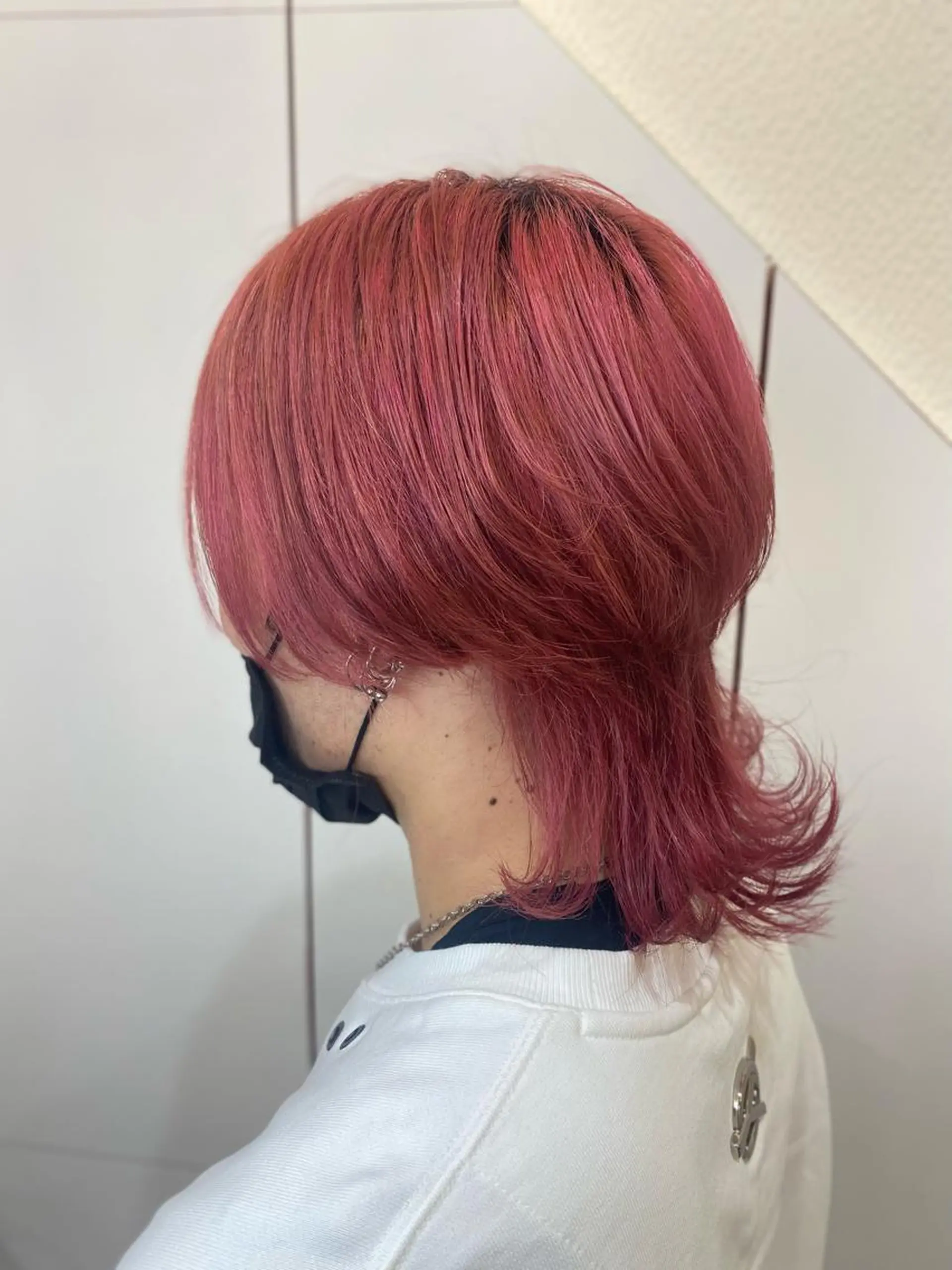 メンズ ヘアカラー ゆぴ☾‪/推しカラー /ハイトーンのヘアスタイル