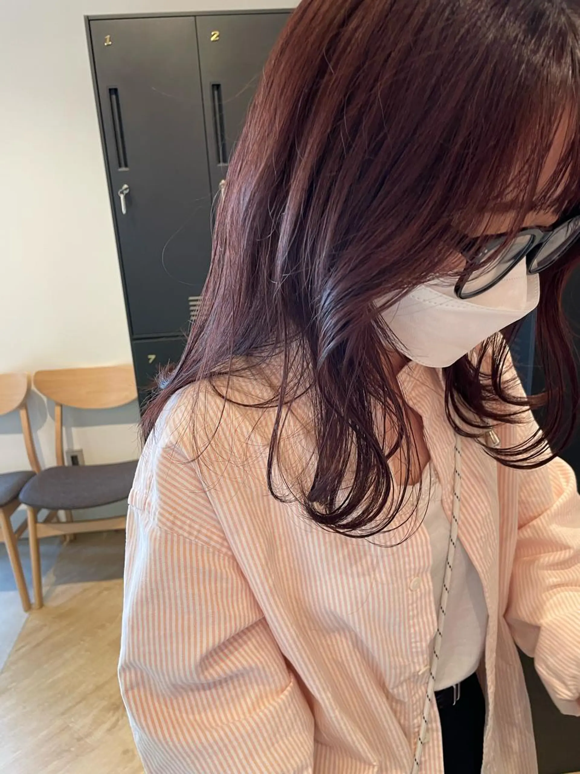 ミディアム カラー カット ヘアカラー トリートメント SALOWIN下北沢所属・hazuki 🌝のヘアスタイル