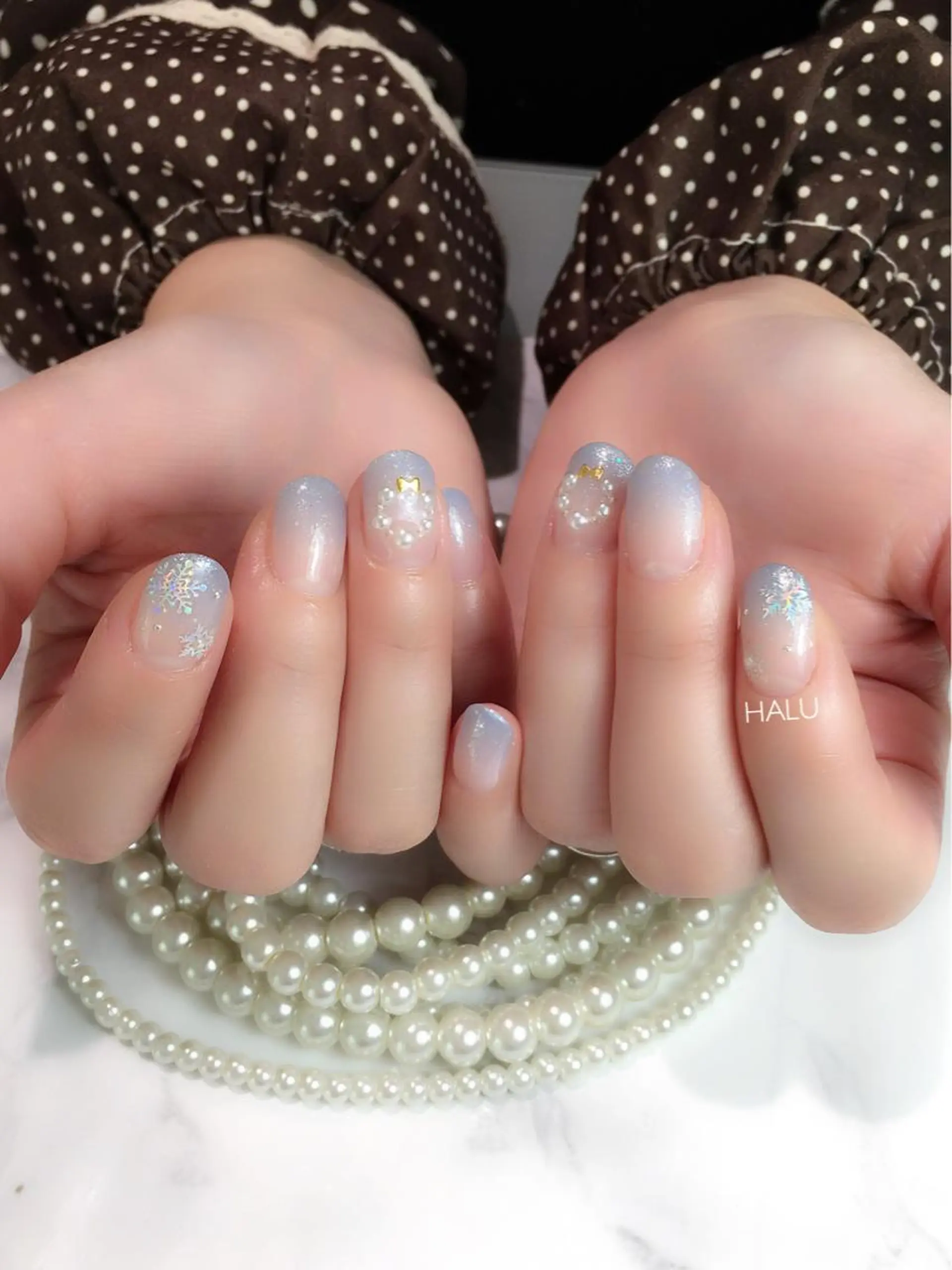ネイル グラデーション HALU ハルのネイルデザイン