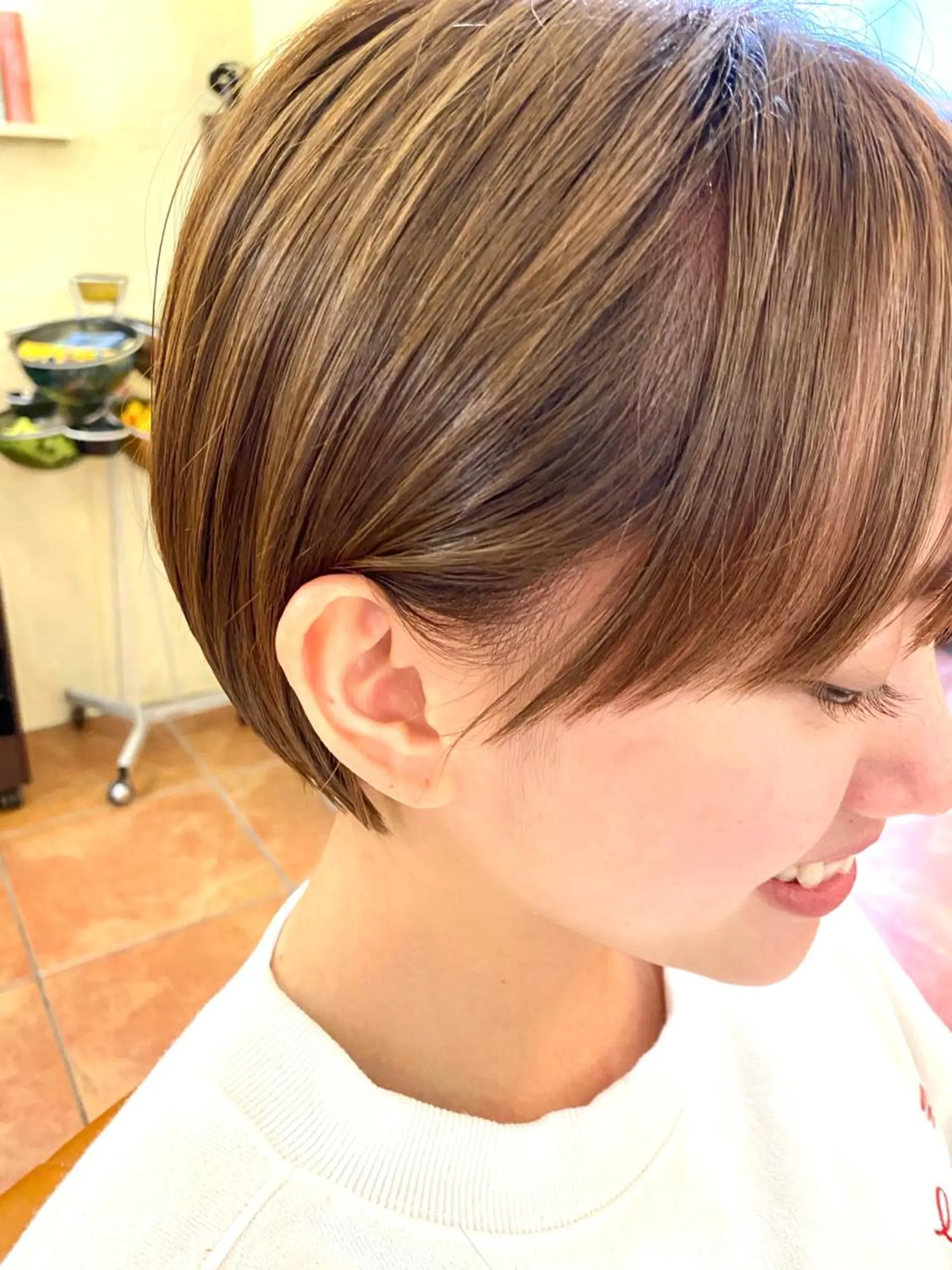 ショート 会田 渡夢のヘアスタイル