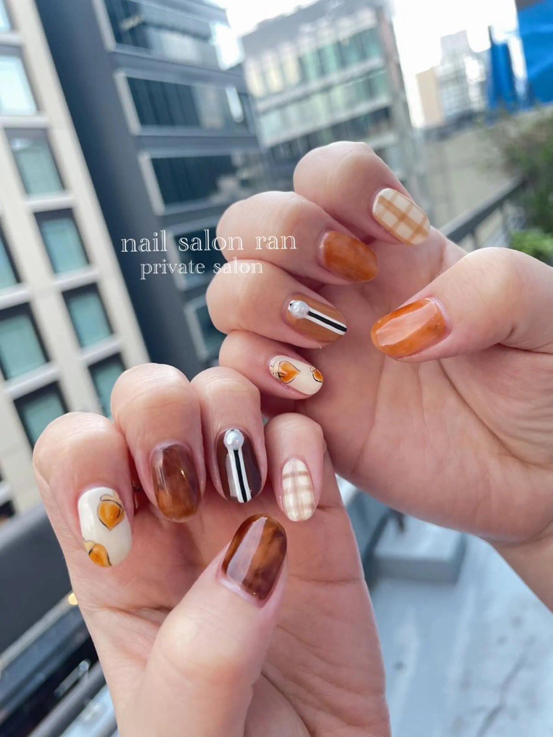 ネイル アートネイル nailsalon ranのネイルデザイン