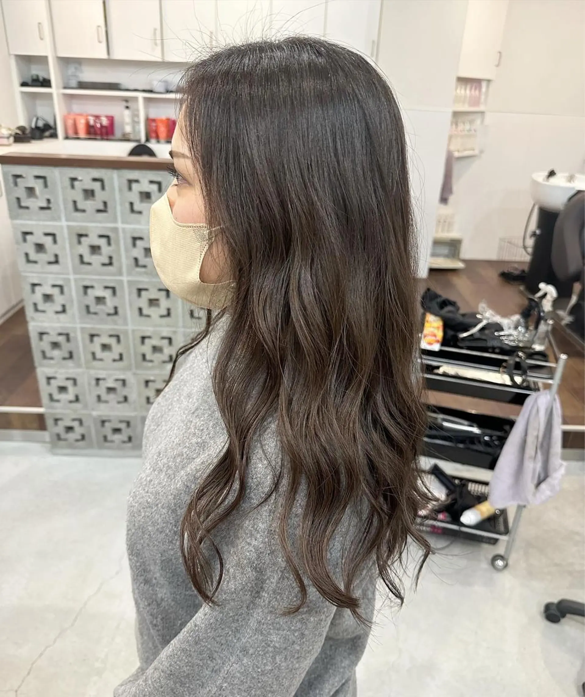 ロング カラー ハイライトカラー 外国人風カラー ハイライト カイリ /レイヤーカットのヘアスタイル