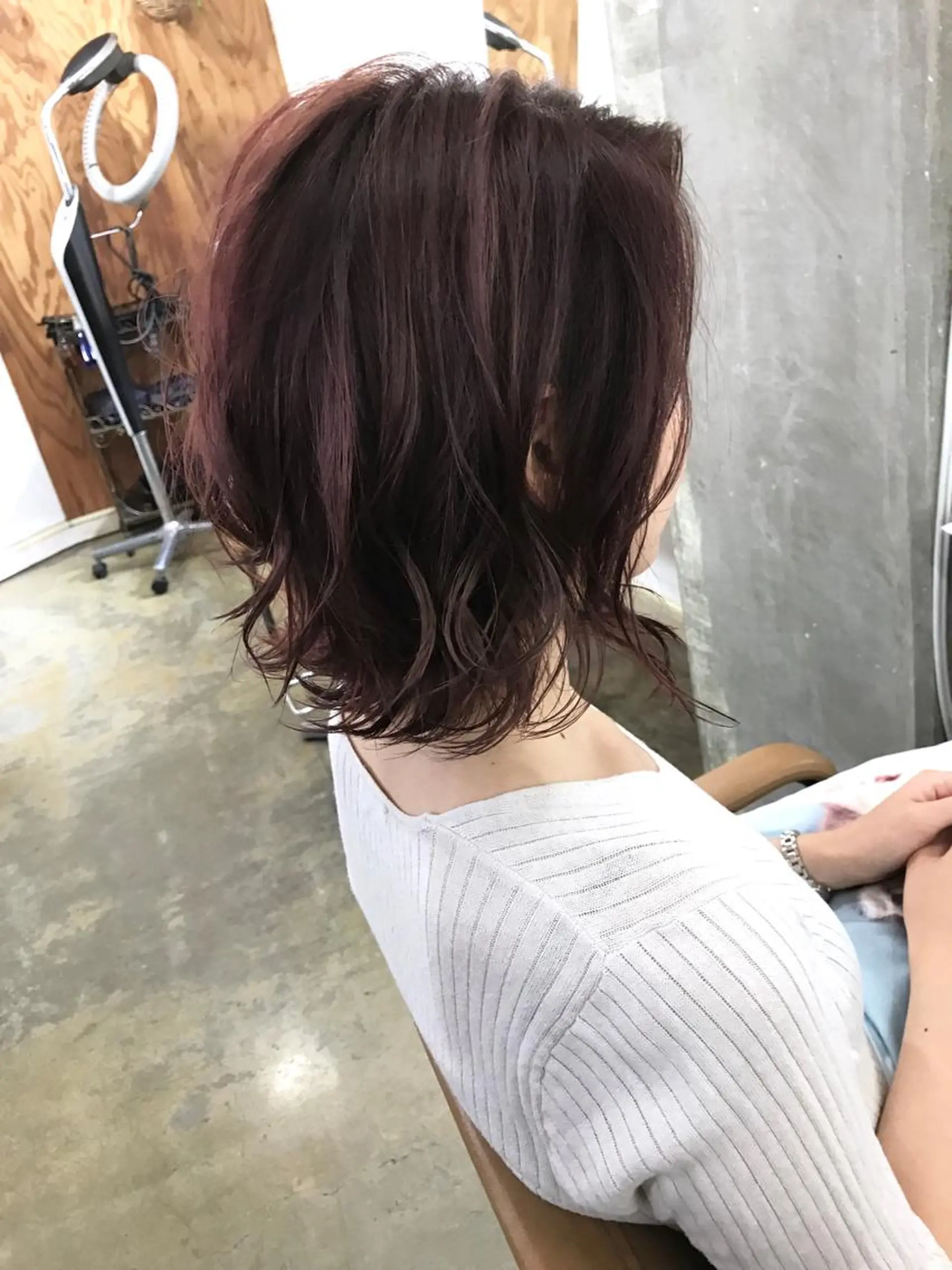 ミディアム カラー 💎髪質改善💎 デザイナーshinのヘアスタイル