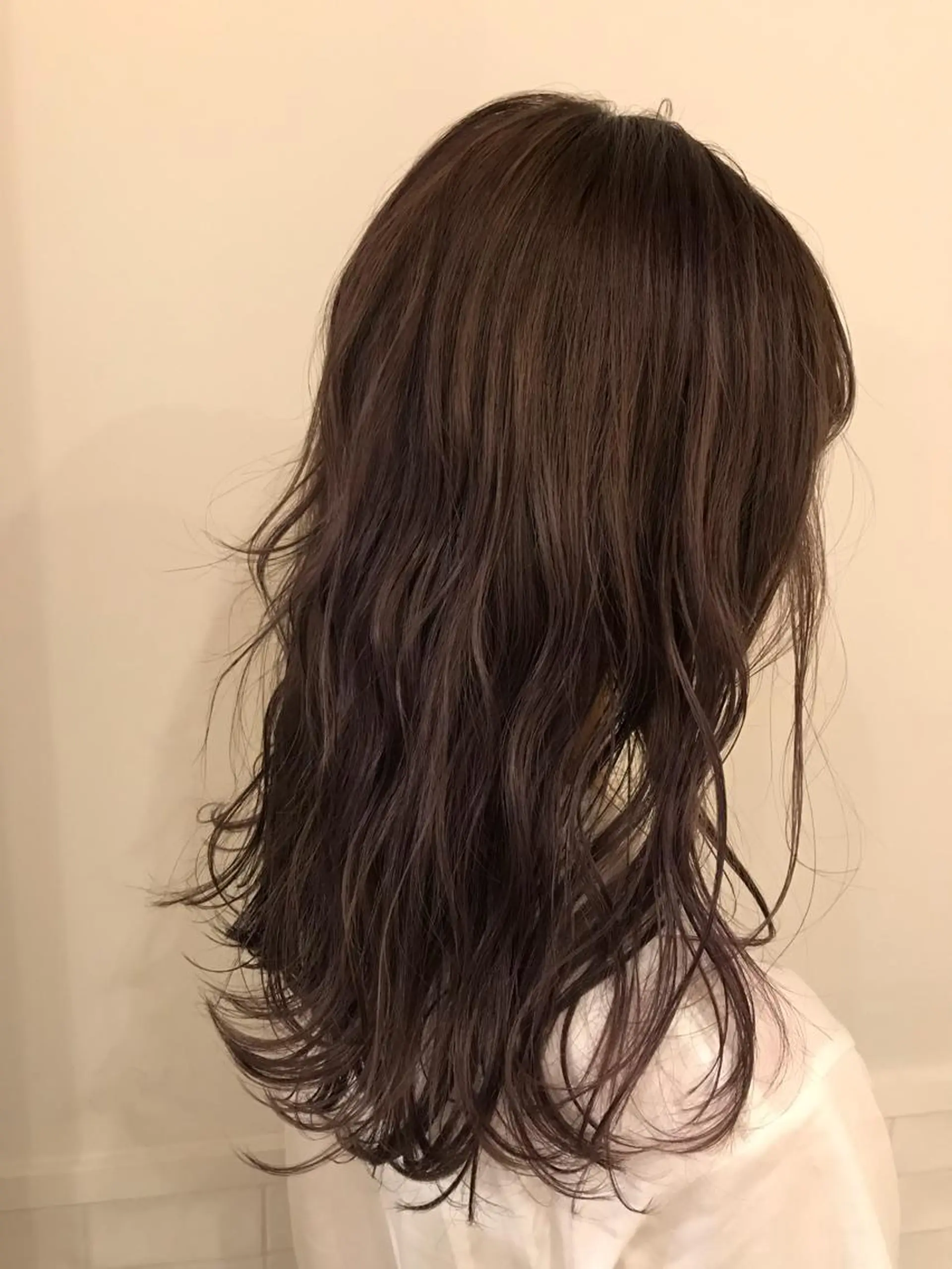 ロング 切りっぱなしボブ ソノキユウカのヘアスタイル