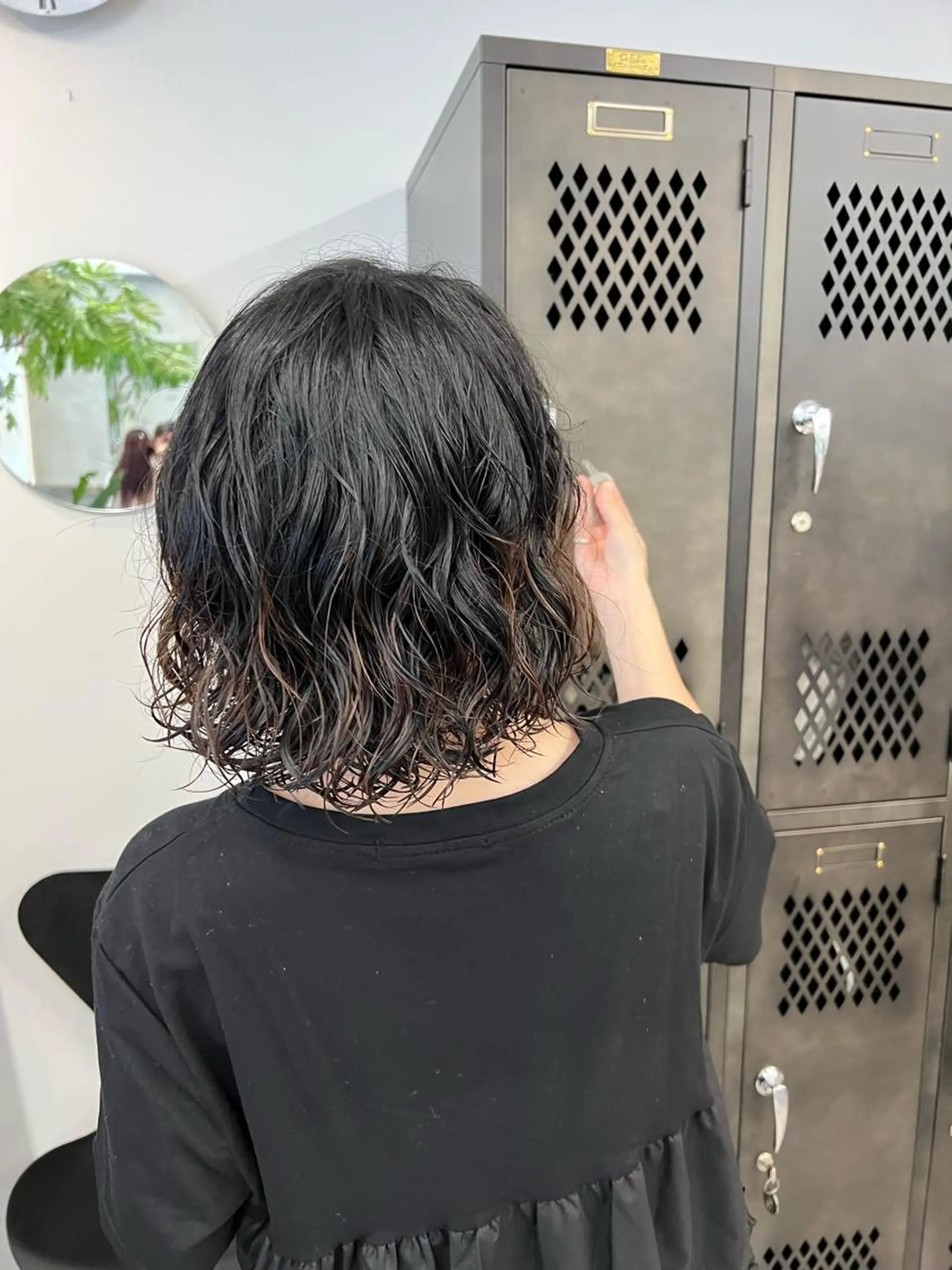 ミディアム カット パーマ INORI /フェイスレイヤーのヘアスタイル