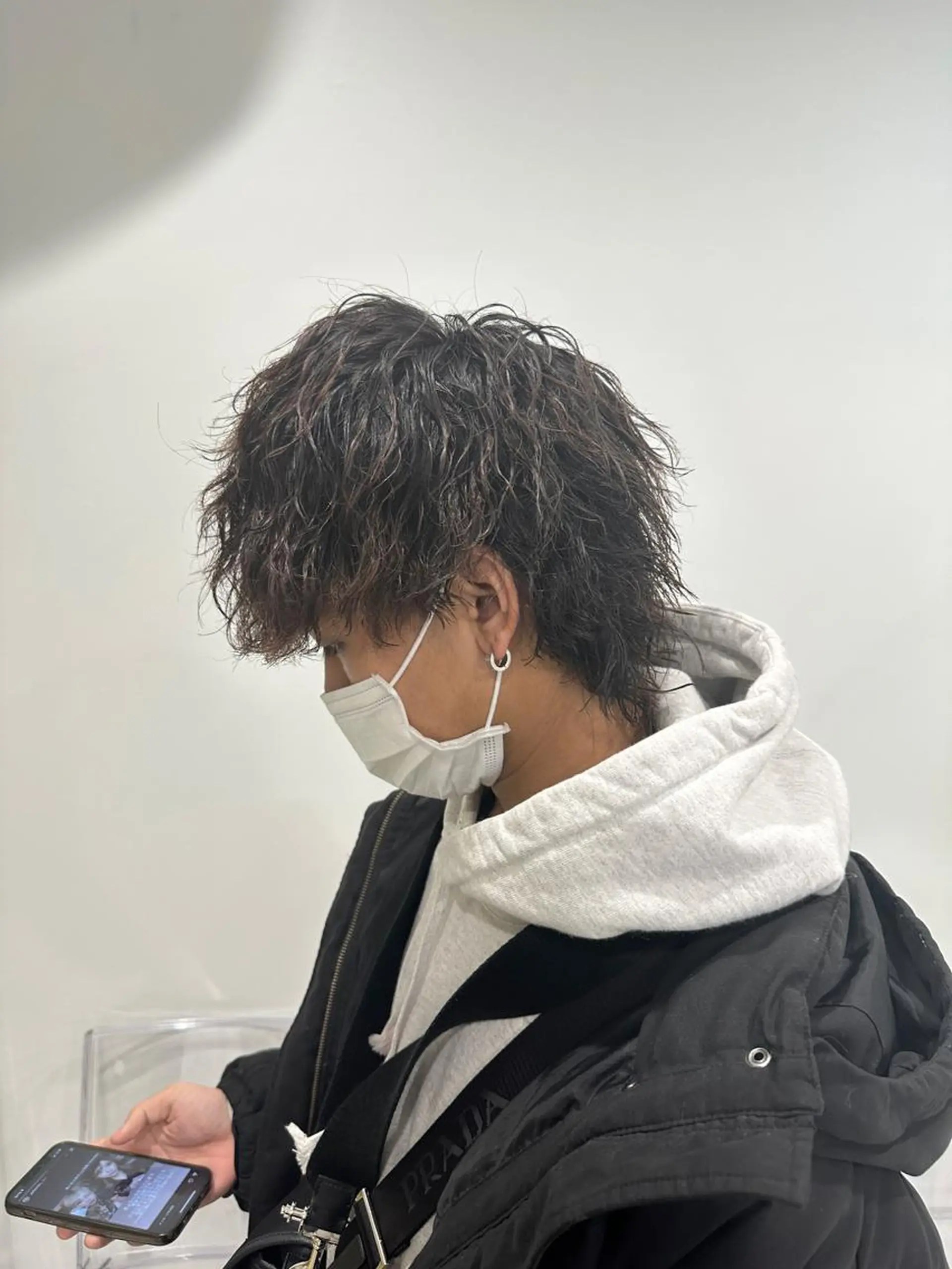 ショート カラー パーマ メンズ 【メンズサロン】 BLUCK 横浜のヘアスタイル