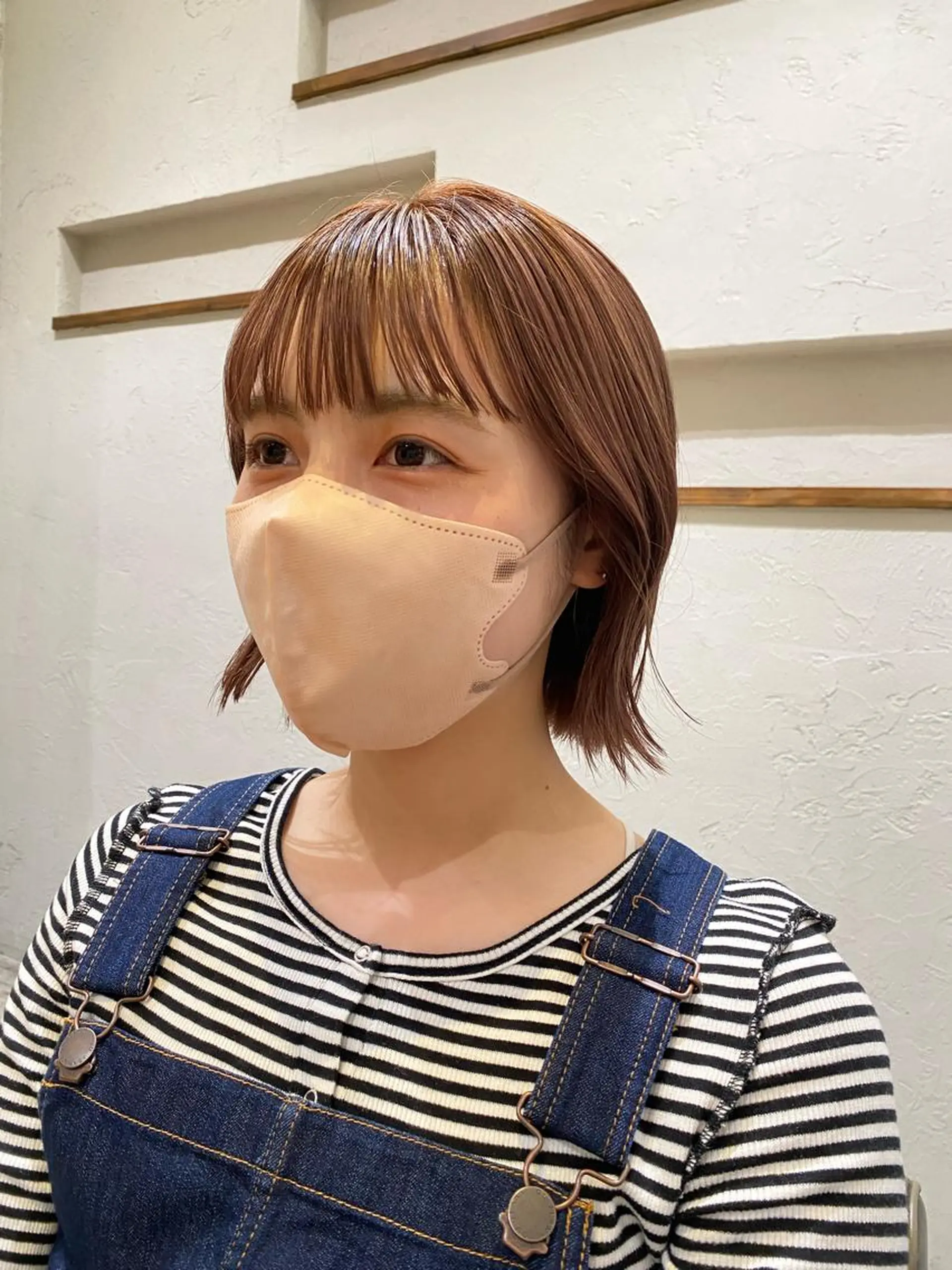 ショート カット ヘアカラー 栗原 瑞稀のヘアスタイル