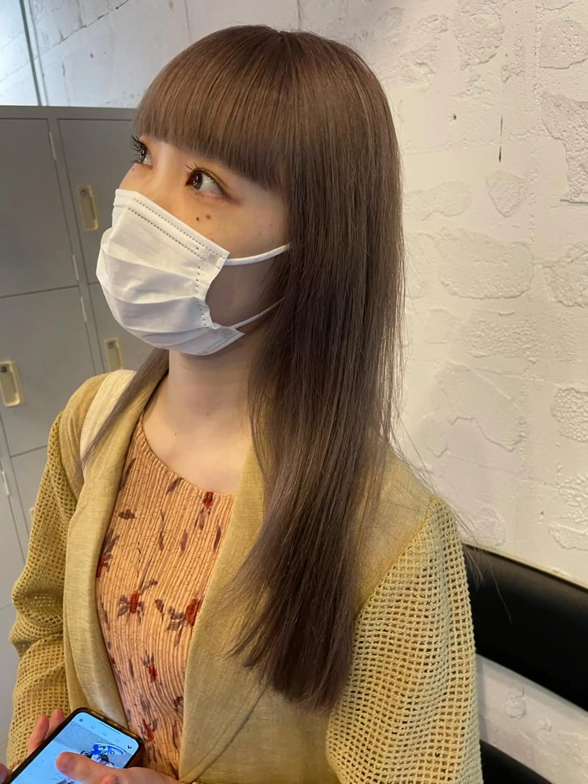 セミロング カラー カット ヘアカラー トリートメント 🌿レイヤーボブ/パ ーマ🌿　木梨健太のヘアスタイル