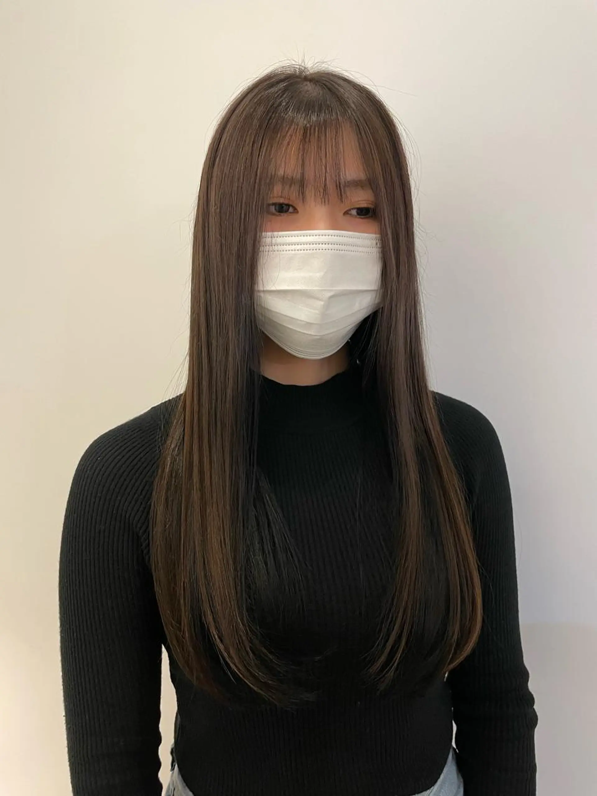 ロング カラー トリートメント レイヤーカット Kinoのヘアスタイル