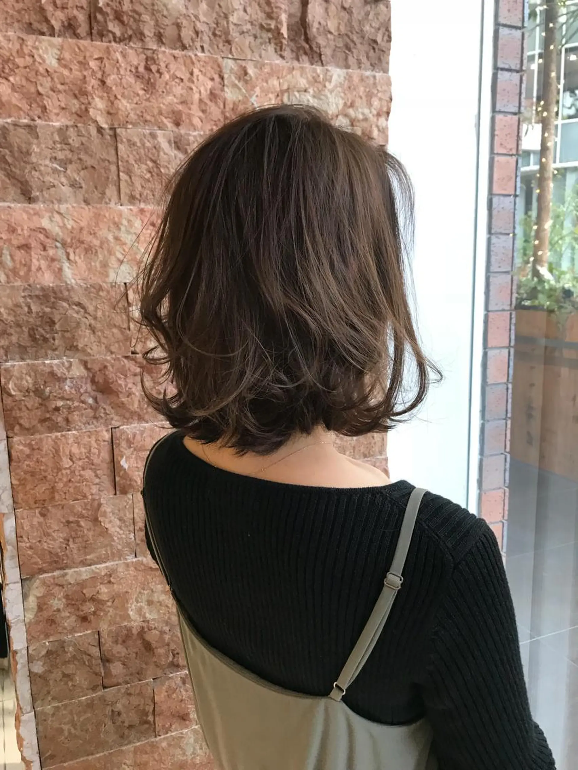 ミディアム カラー 透明感カラー 松本 将太のヘアスタイル