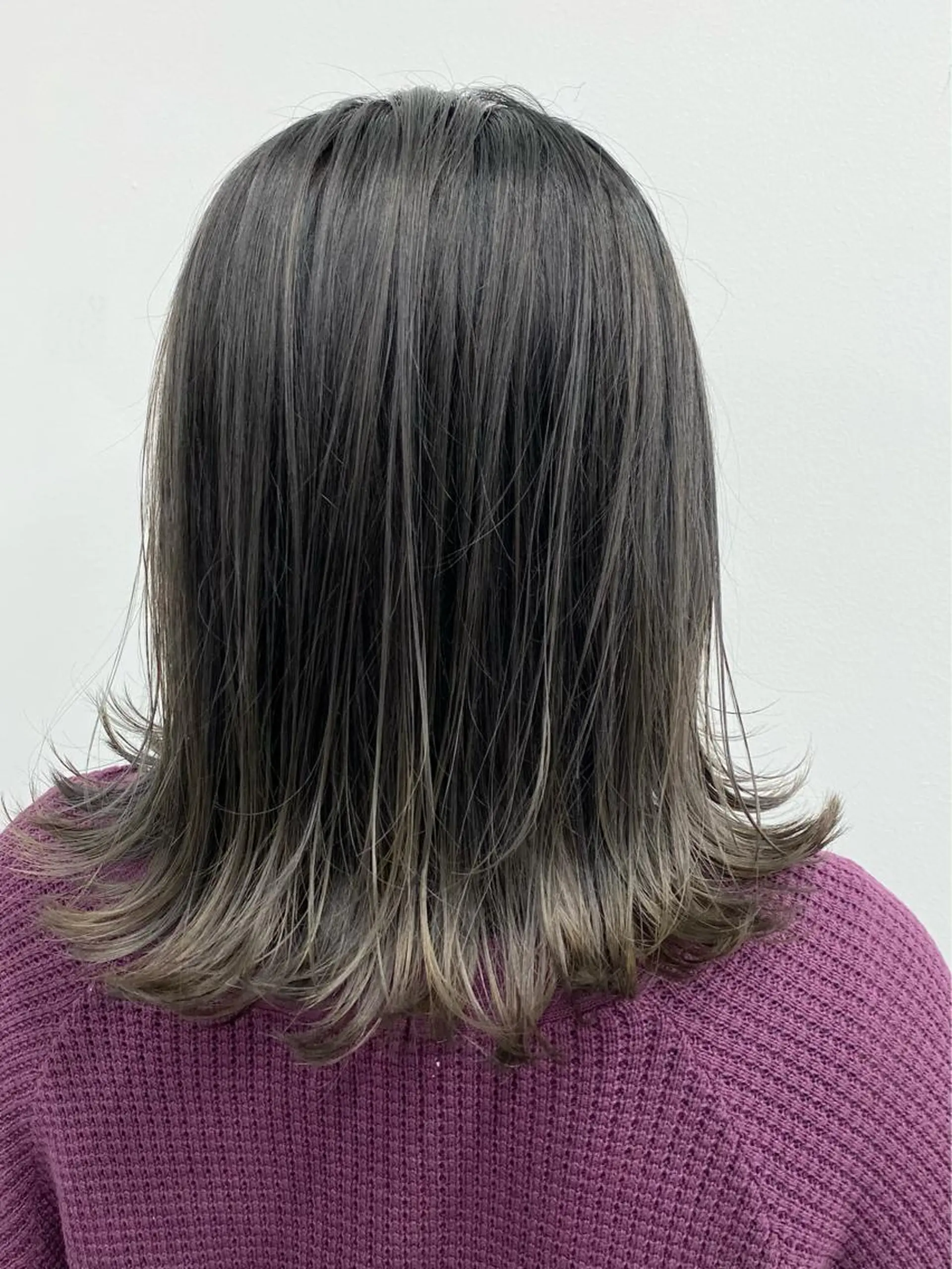 ミディアム カラー パーマ ヘアアレンジ 【公式】amble luxe池袋東口🩷のヘアスタイル