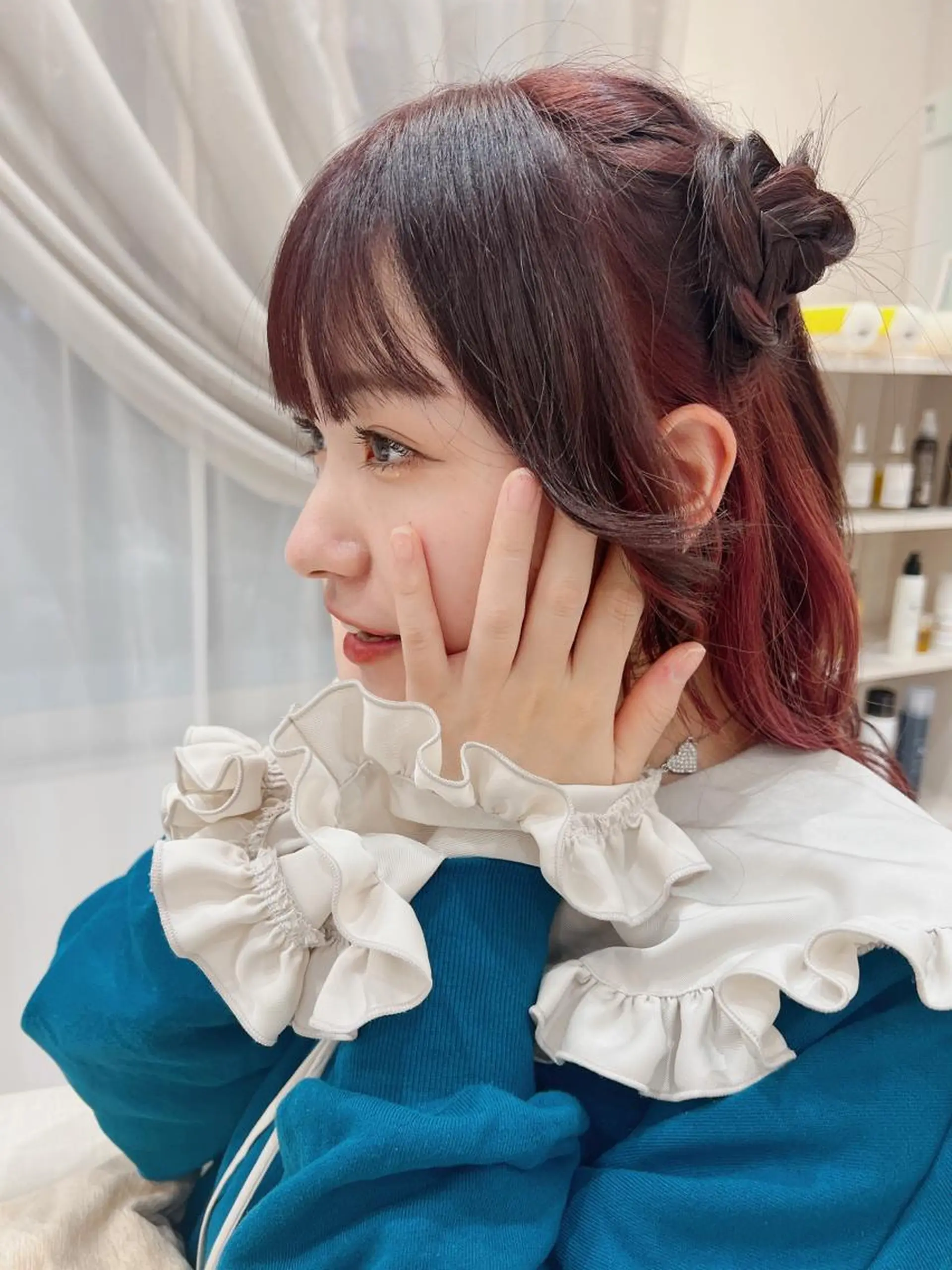 セミロング mayu .のヘアスタイル