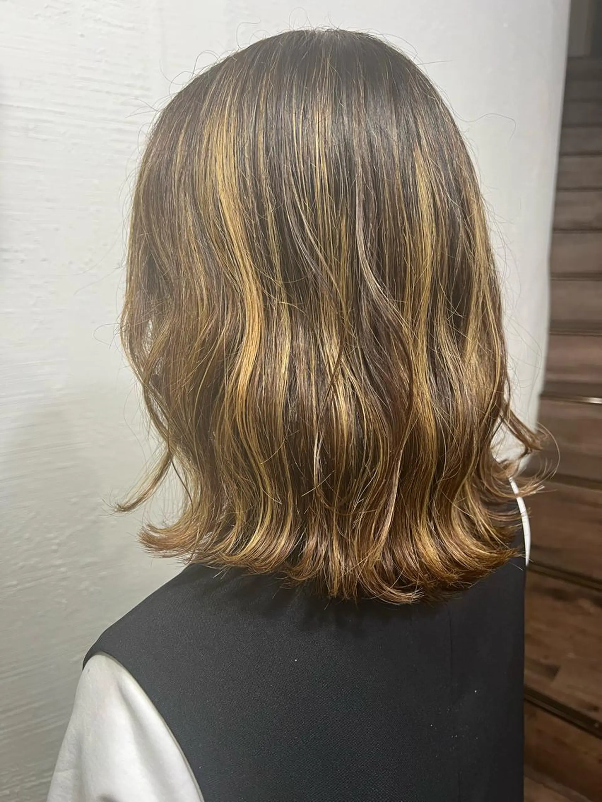 ミディアム 美容室clana所属・与那原 鈴七のヘアスタイル