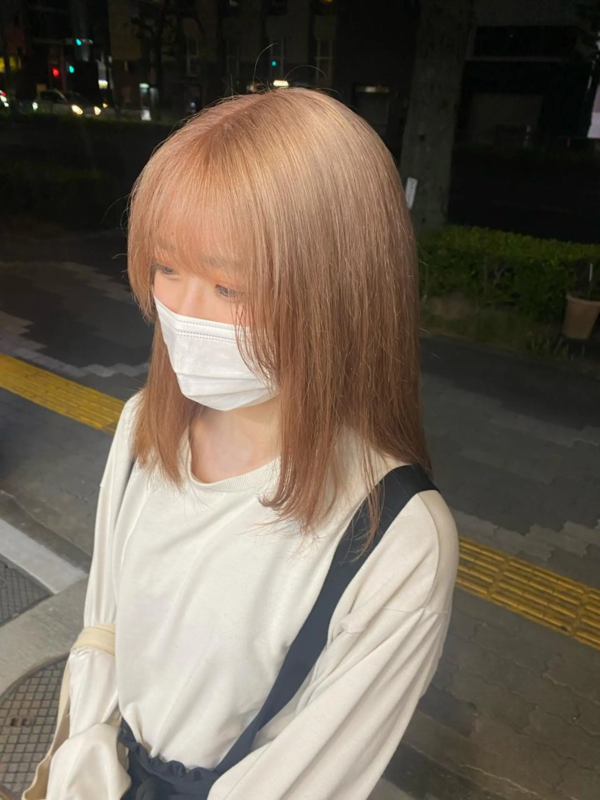 セミロング qulim所属・前橋 姫奈のヘアスタイル