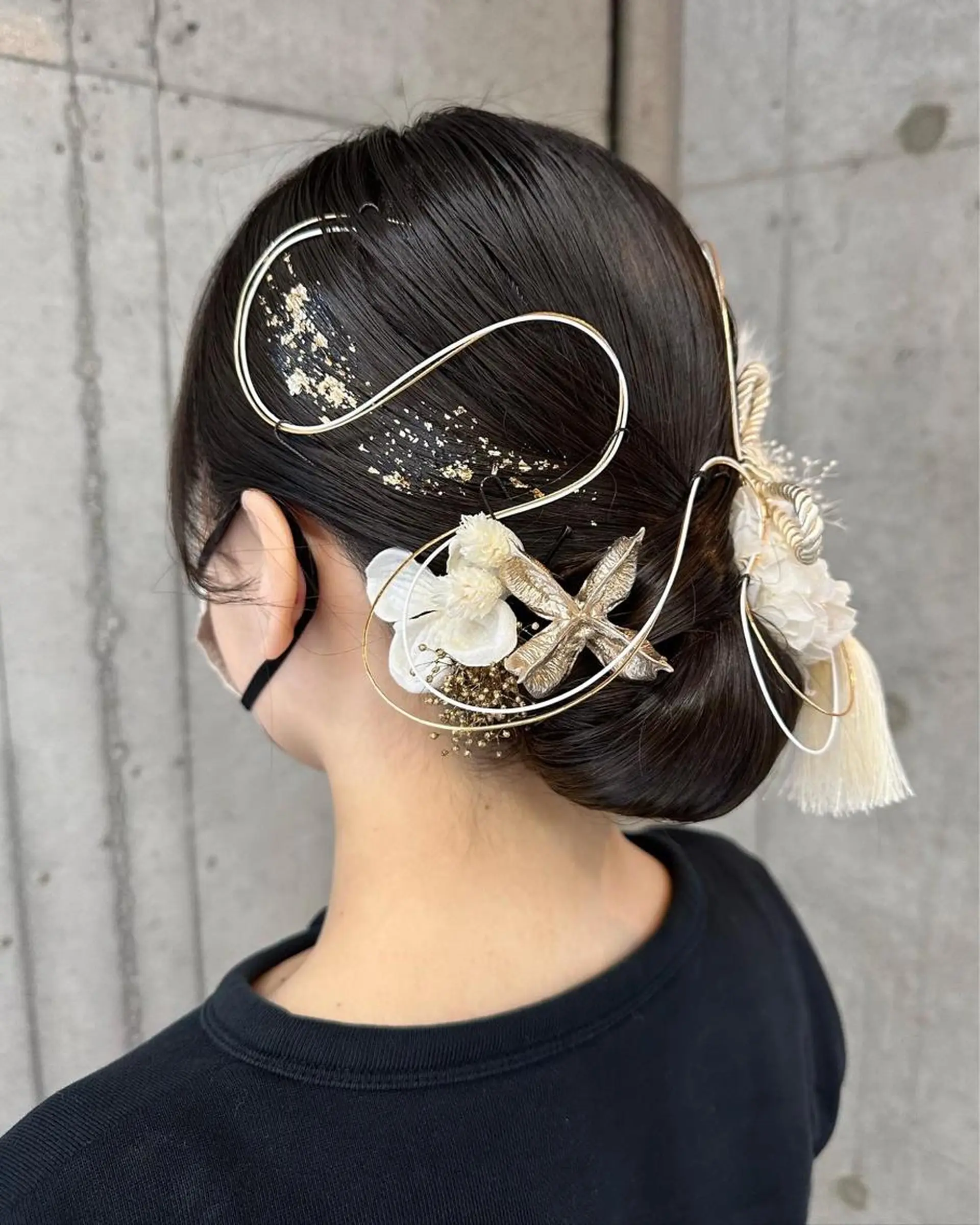 ロング ヘアアレンジ 女性に人気♪ はやしほのかのヘアスタイル