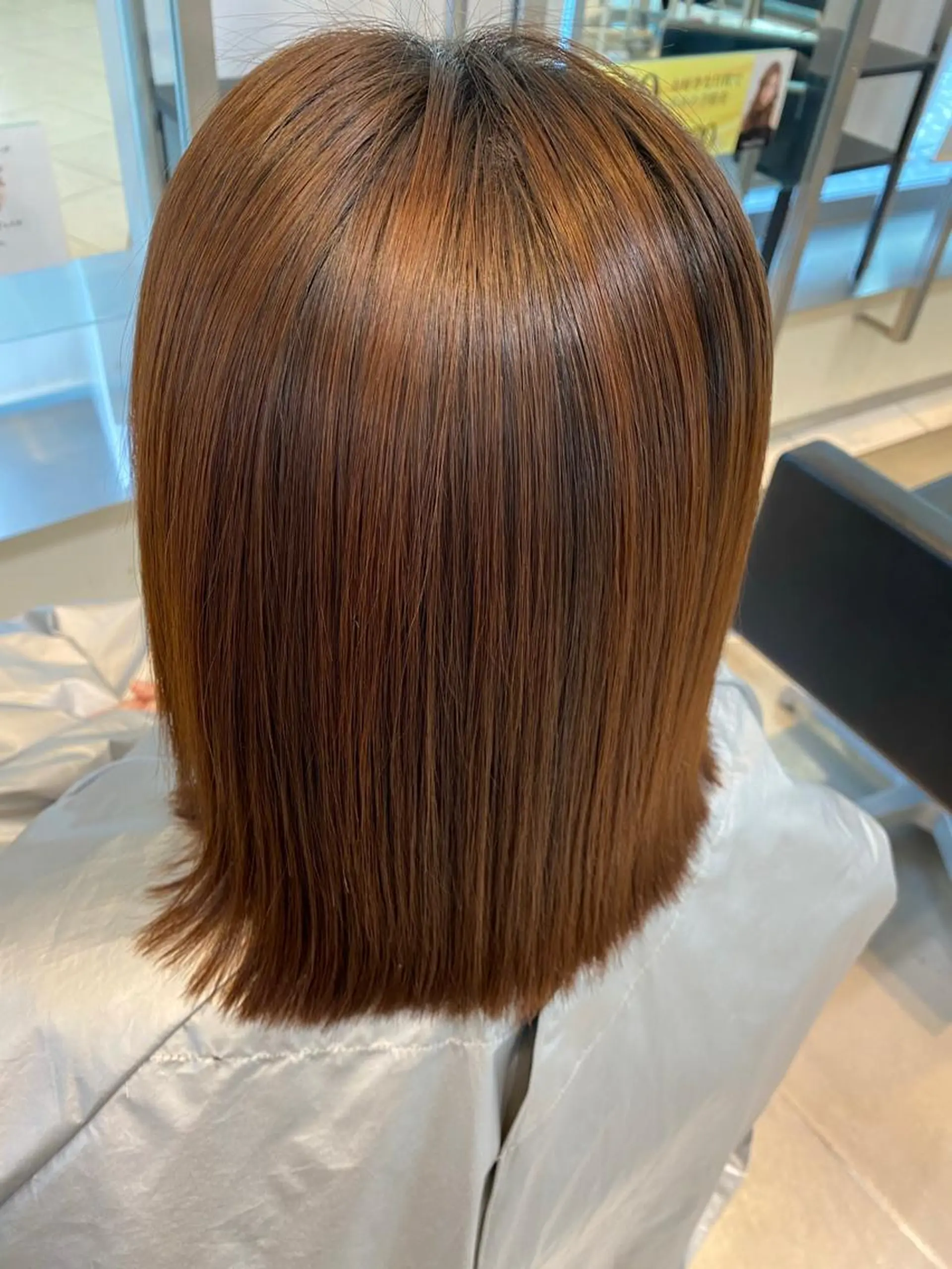 セミロング 縮毛矯正 tetote天王寺店所属・SHOTA 大人ショートのヘアスタイル