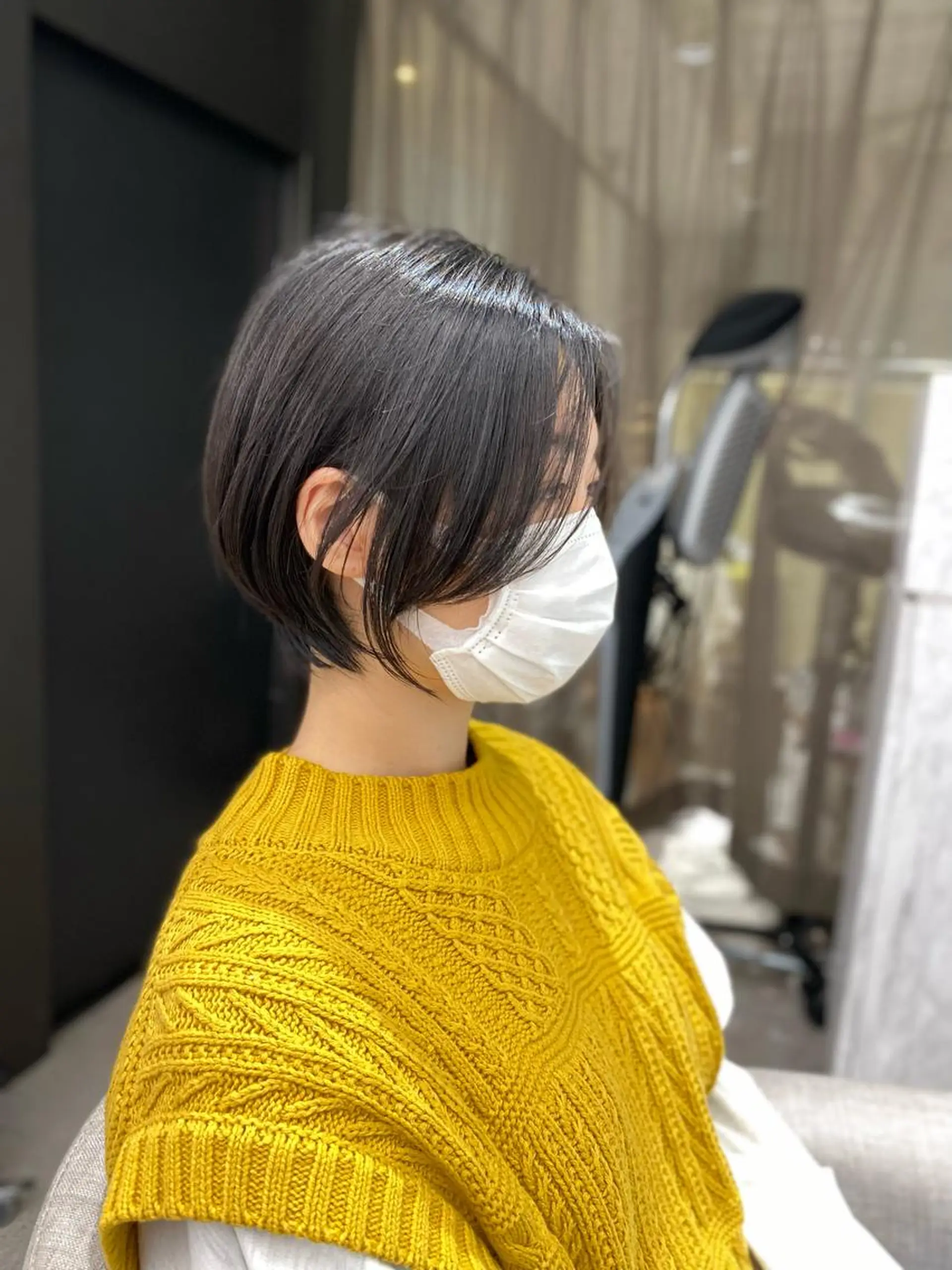 ショート 京都レイヤーカット/ 縮毛矯正/羽柴りくのヘアスタイル