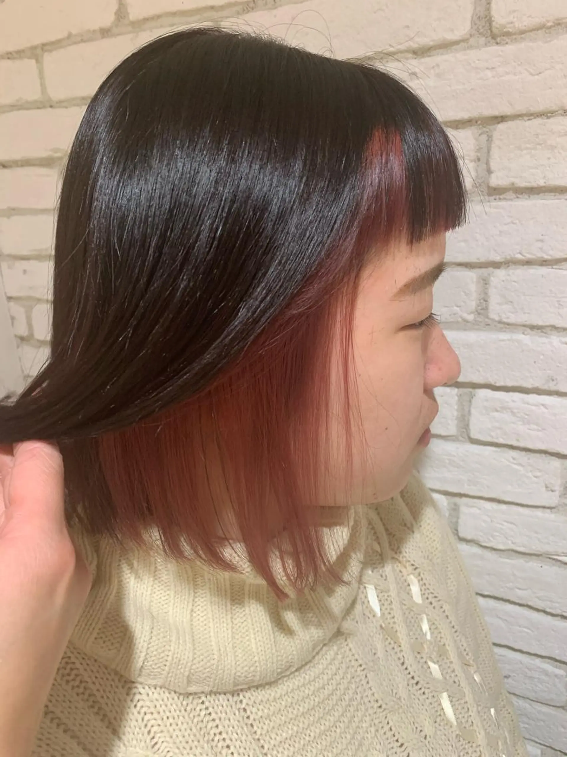 ミディアム カラー ヘアアレンジ 髪質改善/縮毛/新宿 🫧SUZUKA🫧のヘアスタイル