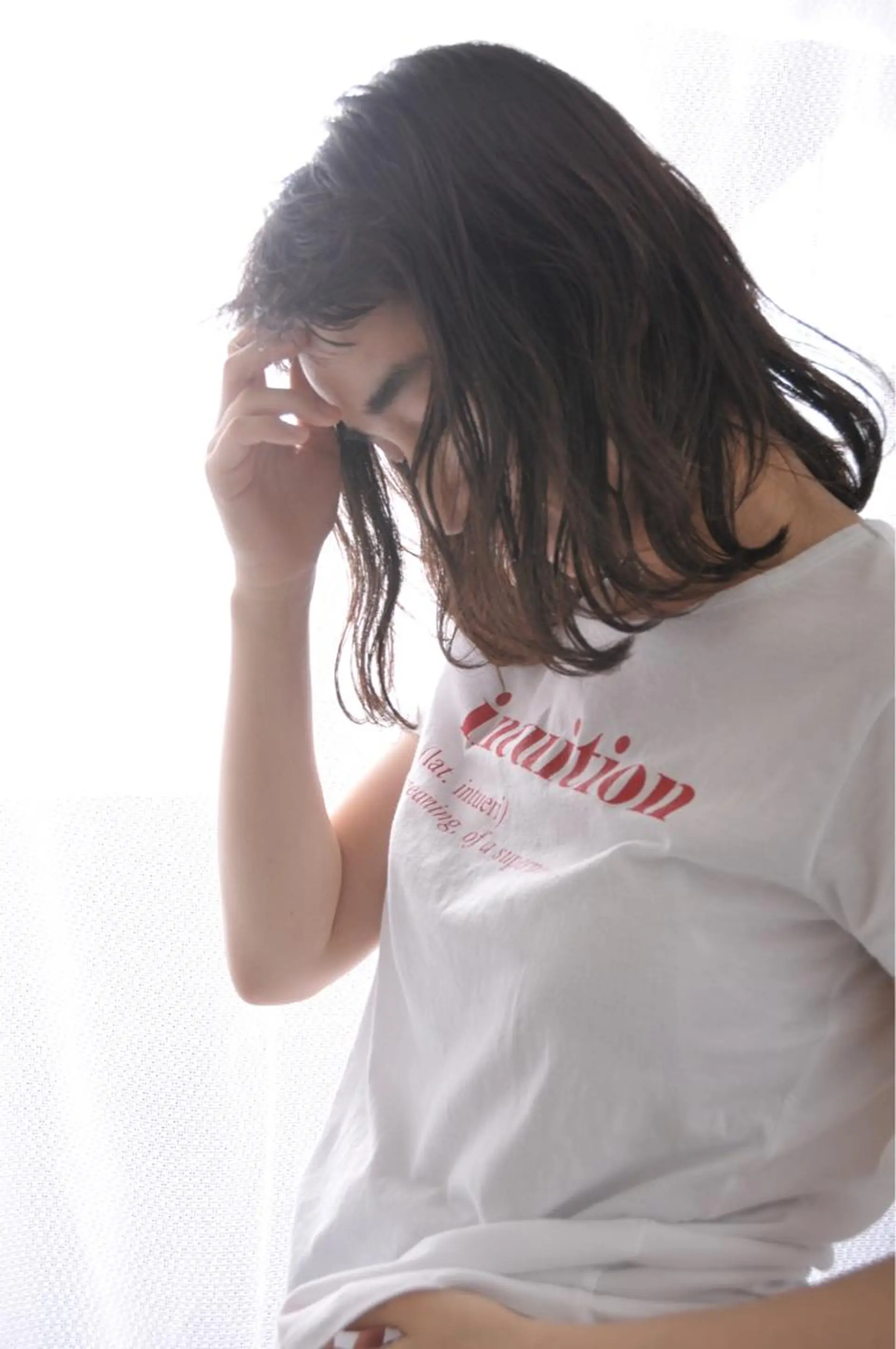 ミディアム カラー パーマ ボブ 外ハネヘア fukuyasu rikaのネイルデザイン