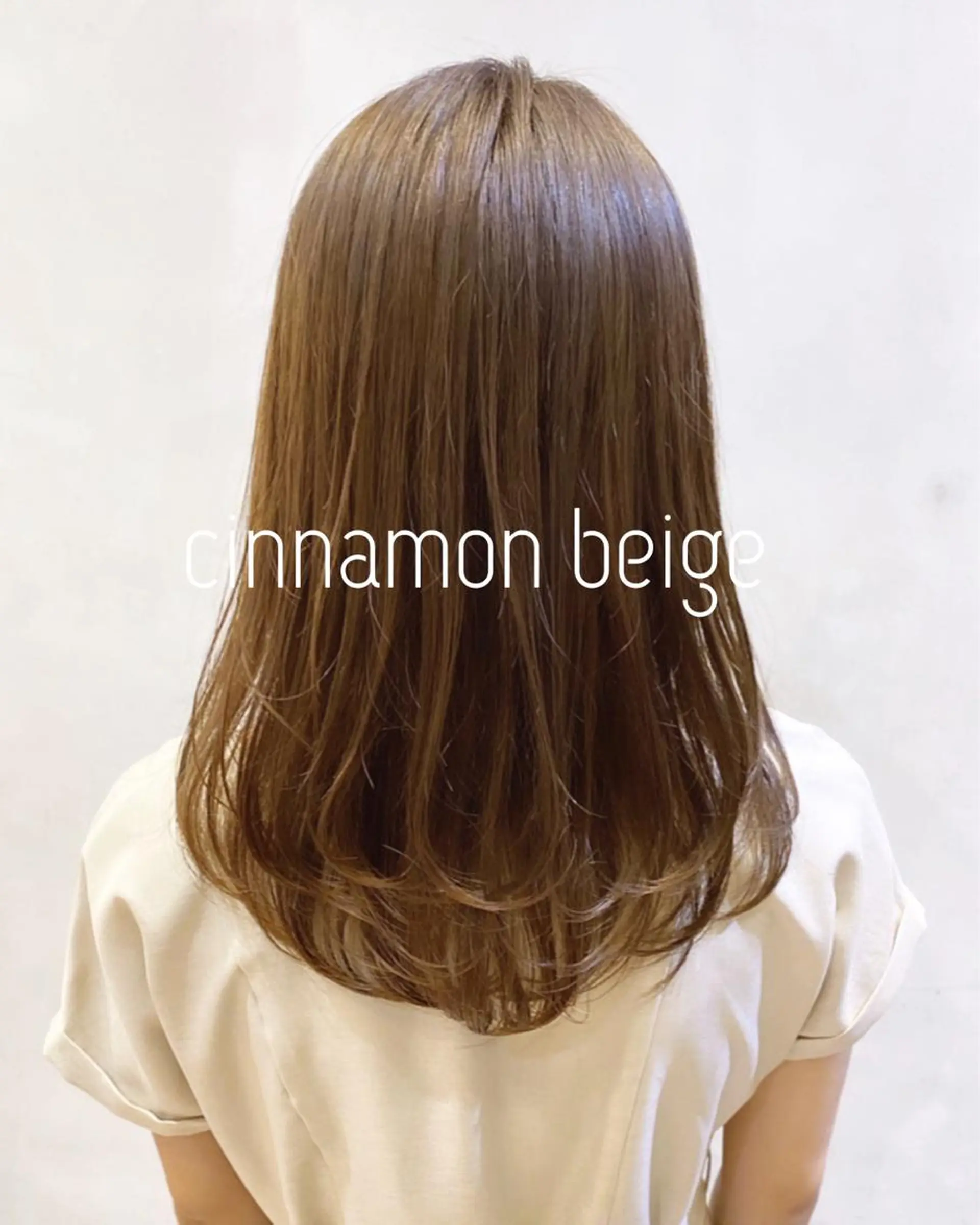 ミディアム カラー ベージュカラー カラー系/カット特化 🟠オオタキマサシのヘアスタイル