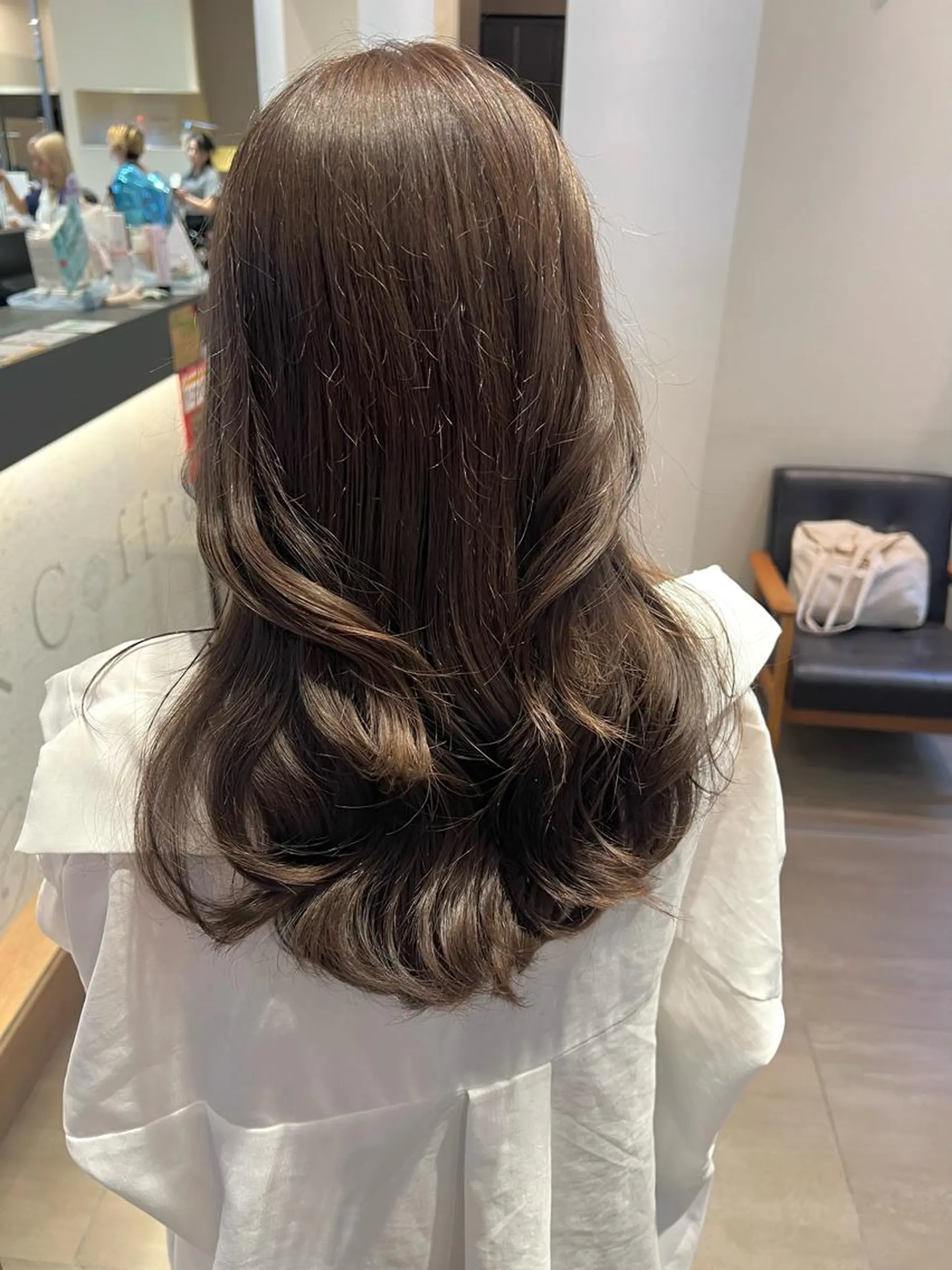 ロング カラー ベージュカラー ココアベージュ 🎀🕊RION 🩰のヘアスタイル