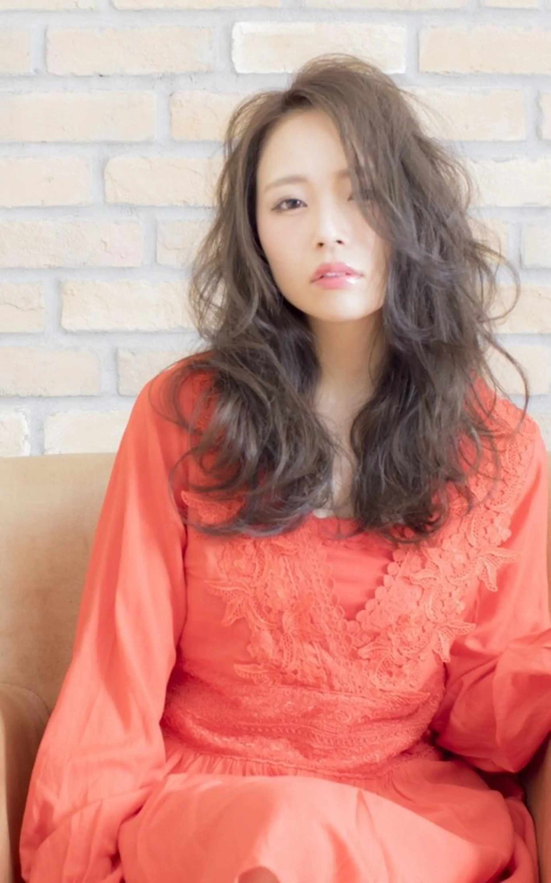 セミロング Agu  hair rupia 金沢店所属・金沢美容室/ 艶髪/夜営業/JINのヘアスタイル