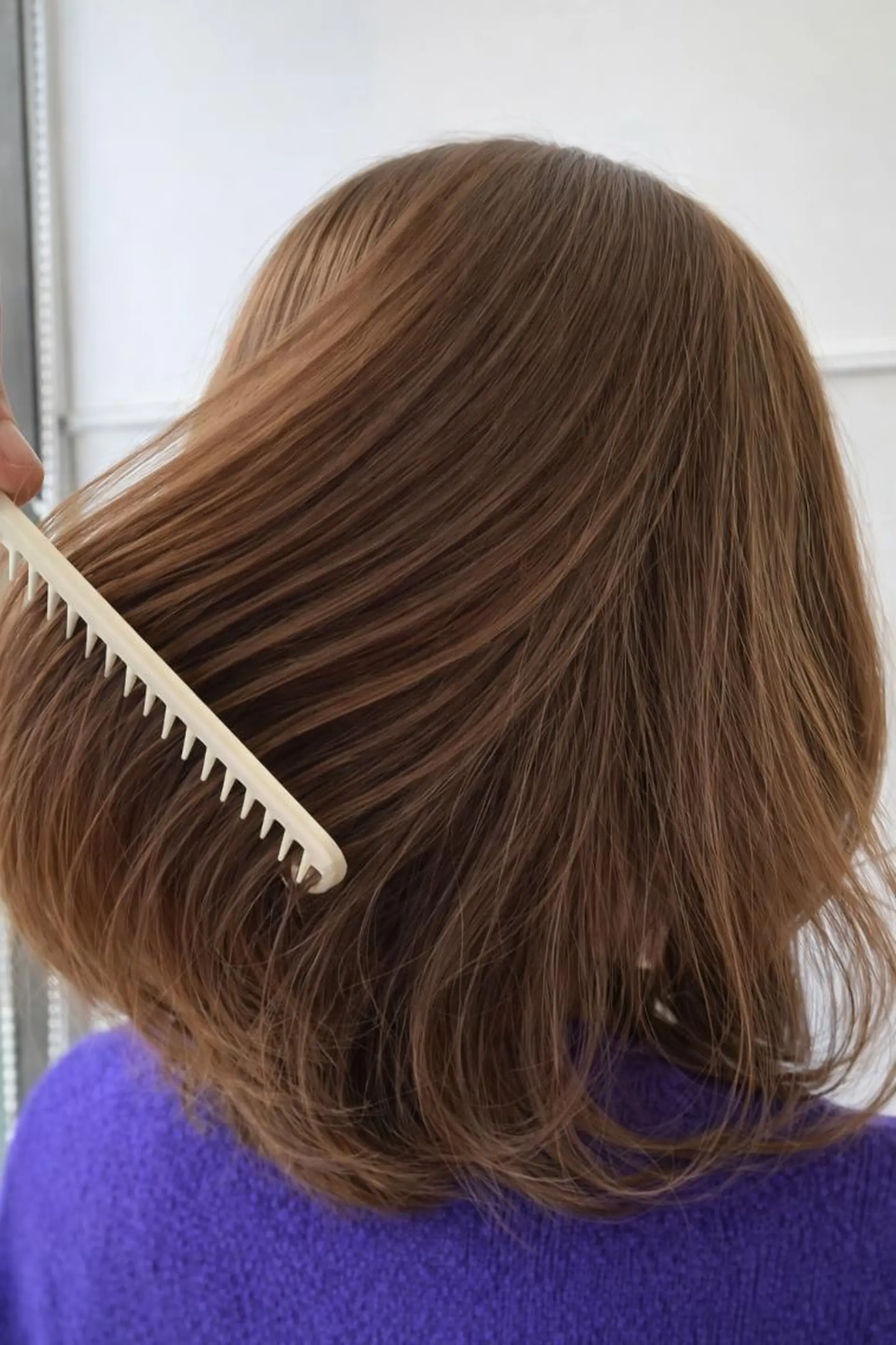 ミディアム カラー 白髪染め専門店 Recolor京橋店のヘアスタイル