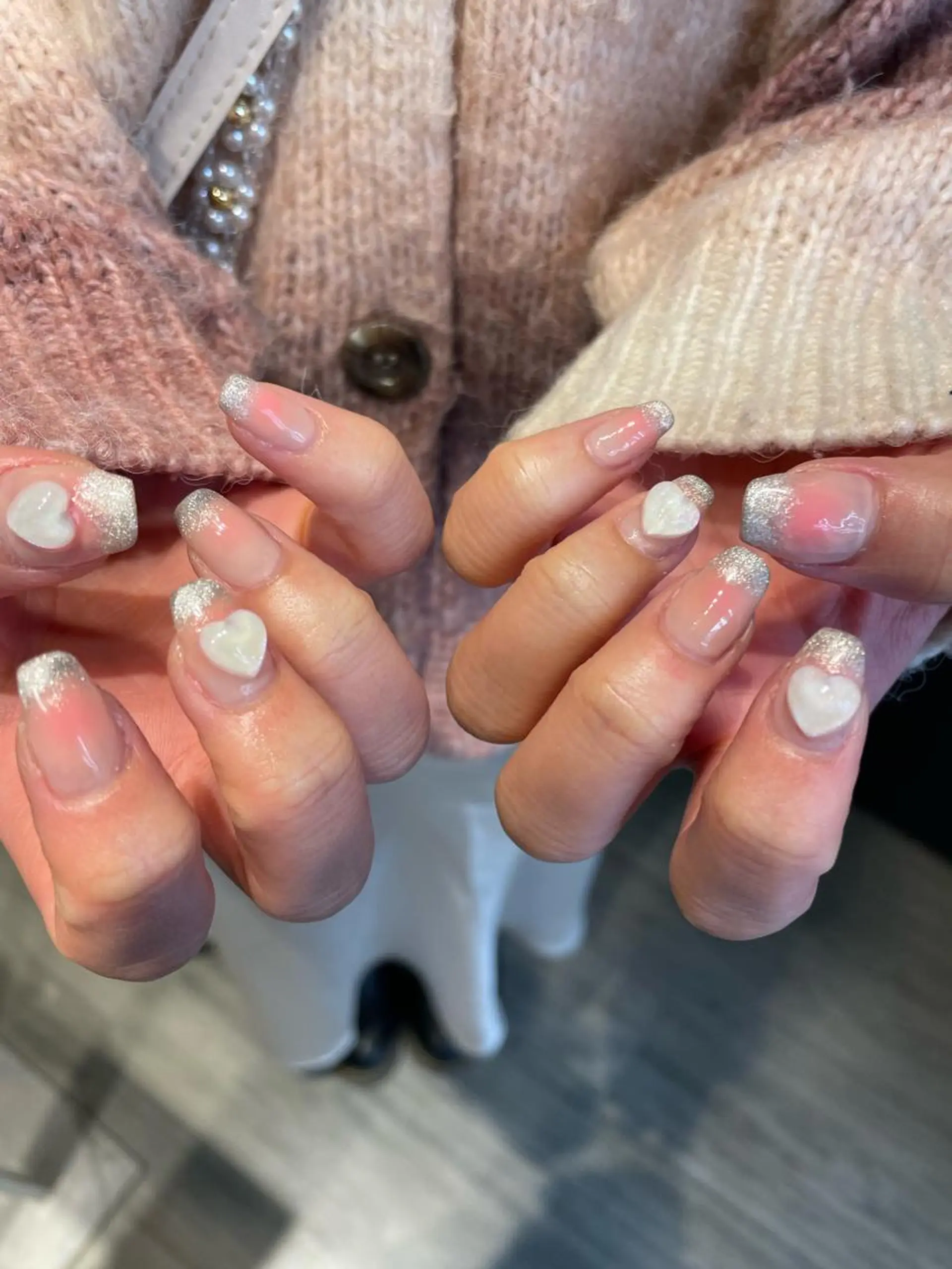 ネイル 🫧飛山琉桜/二条 ネイルアート/束感のマツエク・マツパデザイン