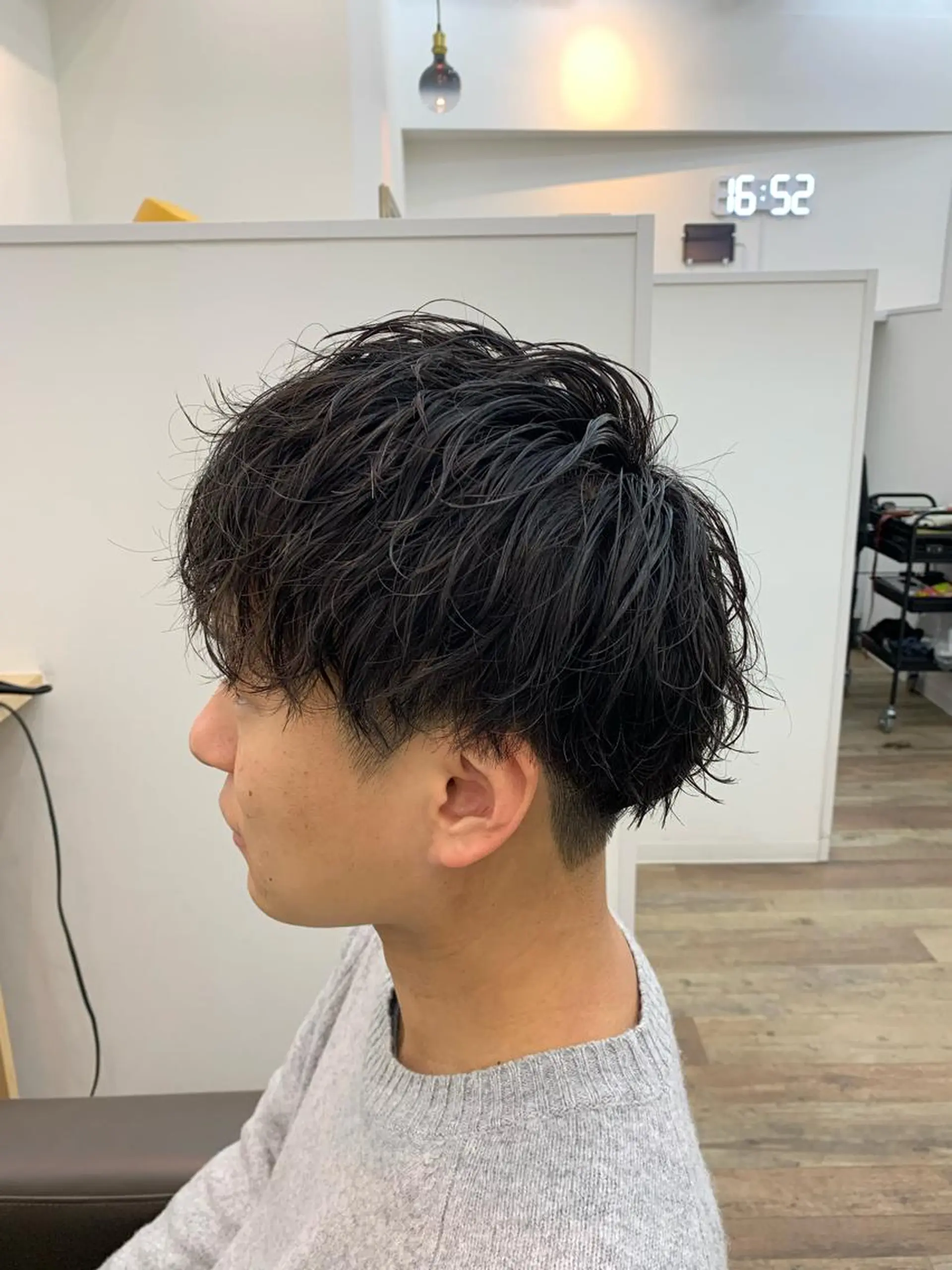 ショート パーマ メンズ カット パーマ トリートメント ヘアセット Kalon Tokyo高円寺所属・🔥メンズ特化🔥 ツチダユウのヘアスタイル