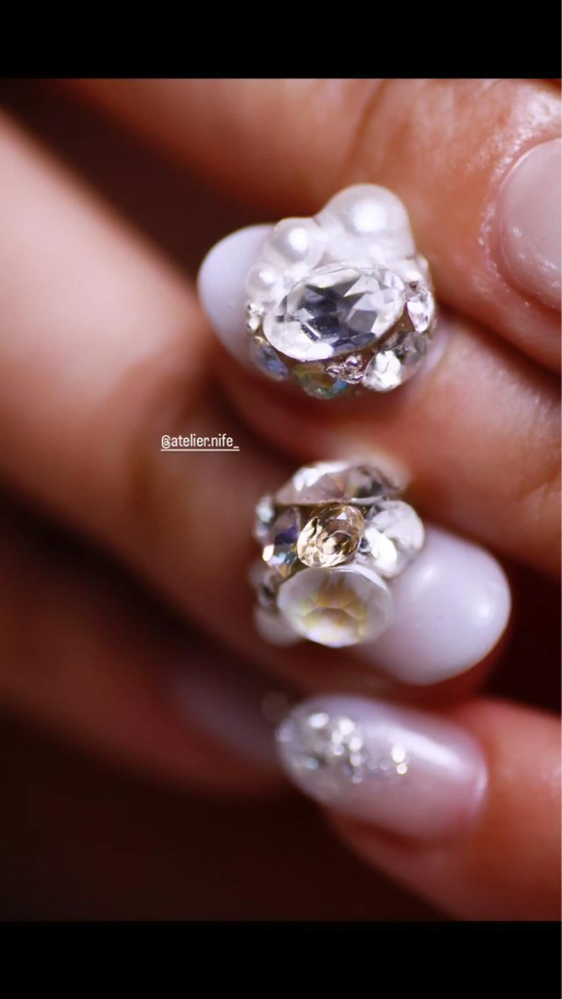 ネイル キラキラネイル atelier nife.のネイルデザイン