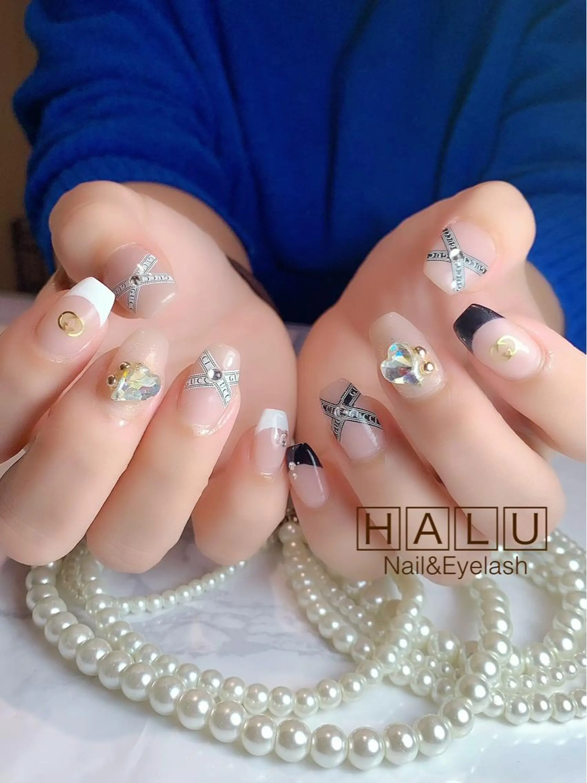 ネイル ハート HALU ハルのネイルデザイン