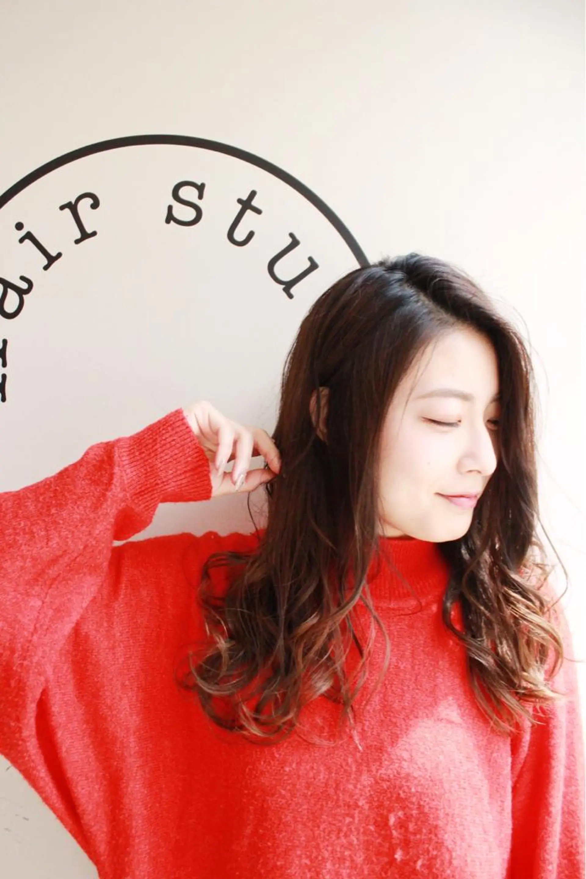 ロング ヘアアレンジ レイヤーカット ロング 川越 輝梨奈のヘアスタイル