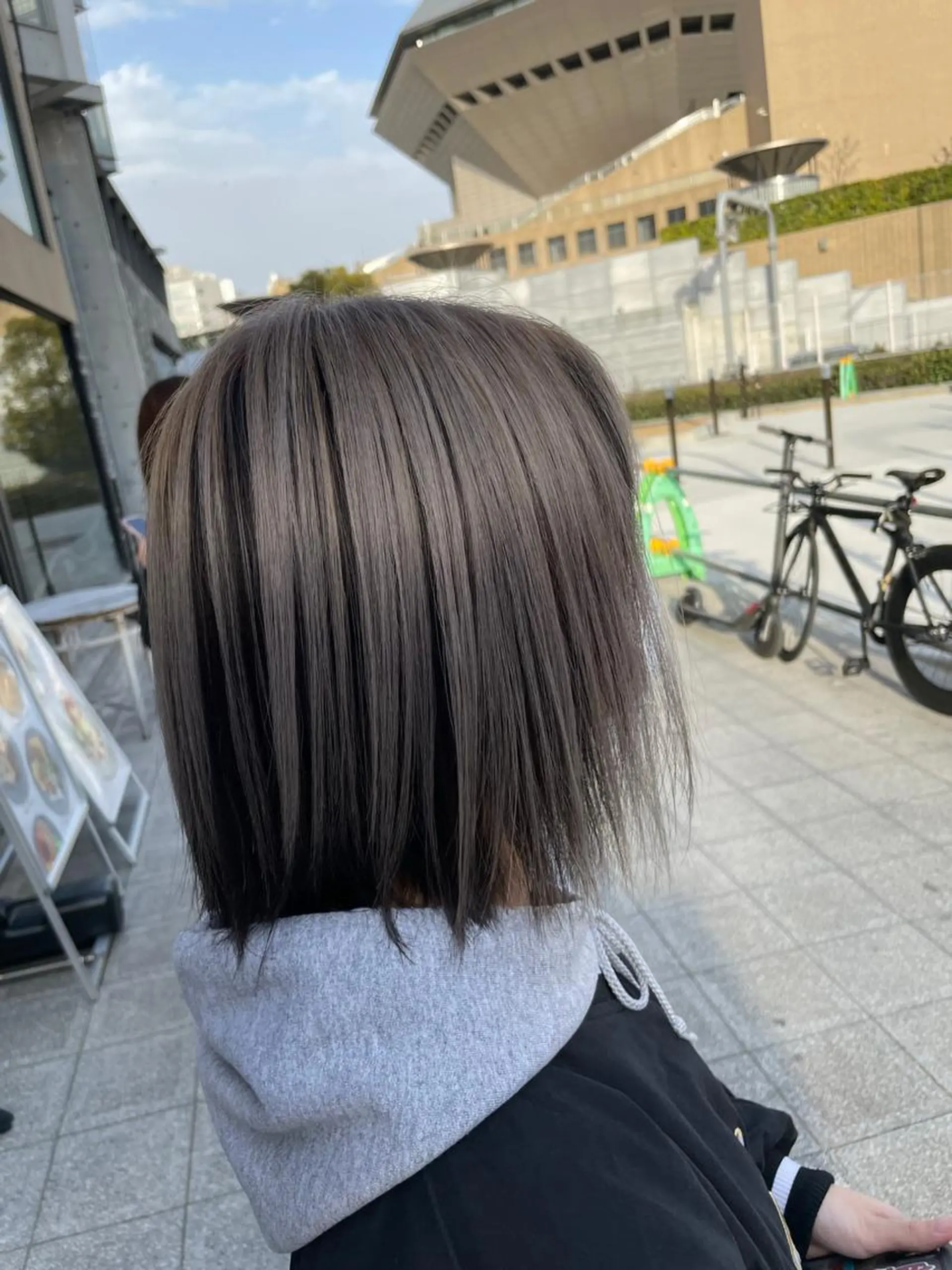 ミディアム カラー インナーカラー ヘアカラー トリートメント ヘアセット 難波ブリーチカラー 伊藤洋輝のヘアスタイル