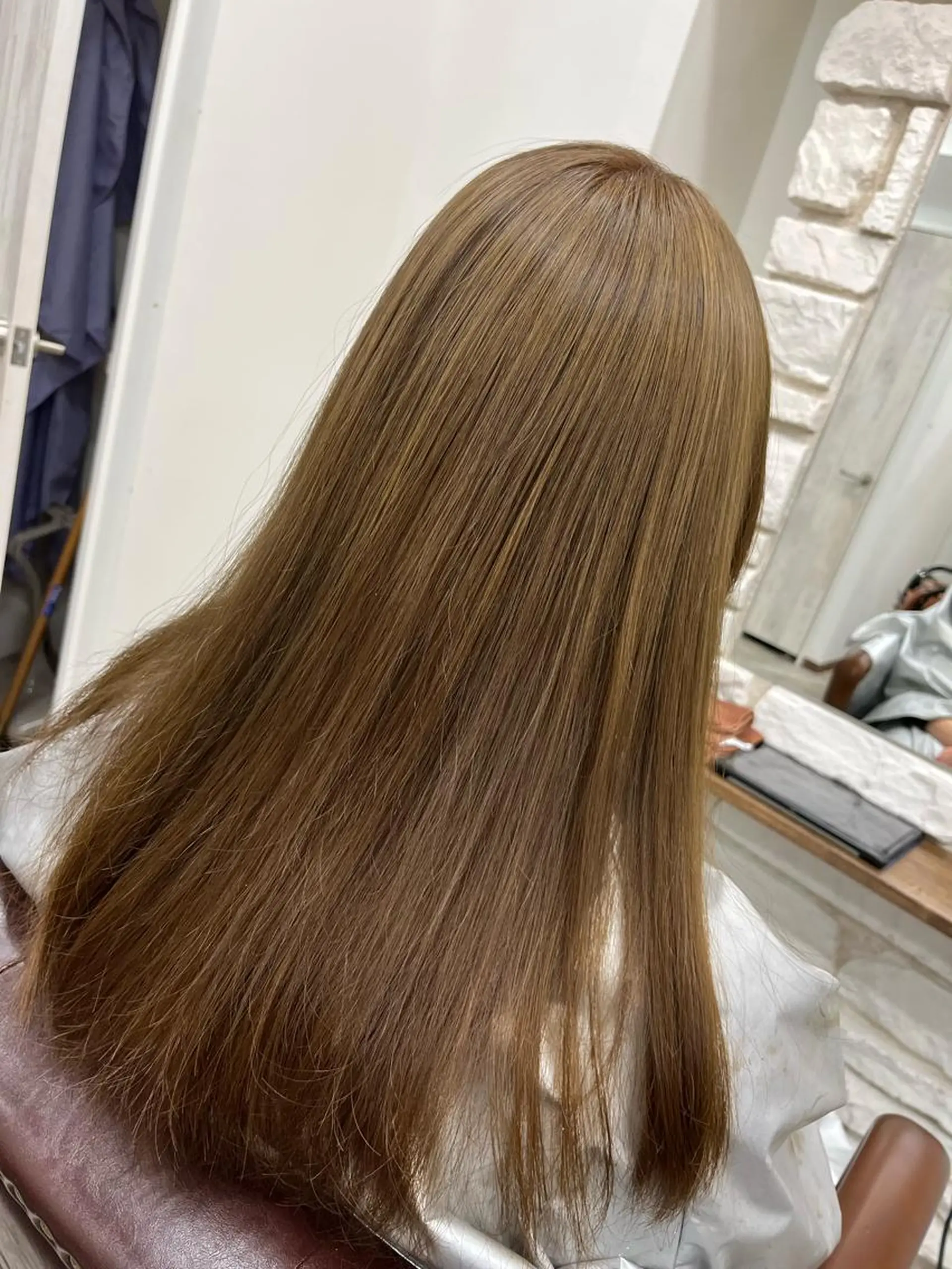 ロング カラー カット ヘアカラー トリートメント Sherry大国町所属・Sherry大国町 HIKARUのヘアスタイル