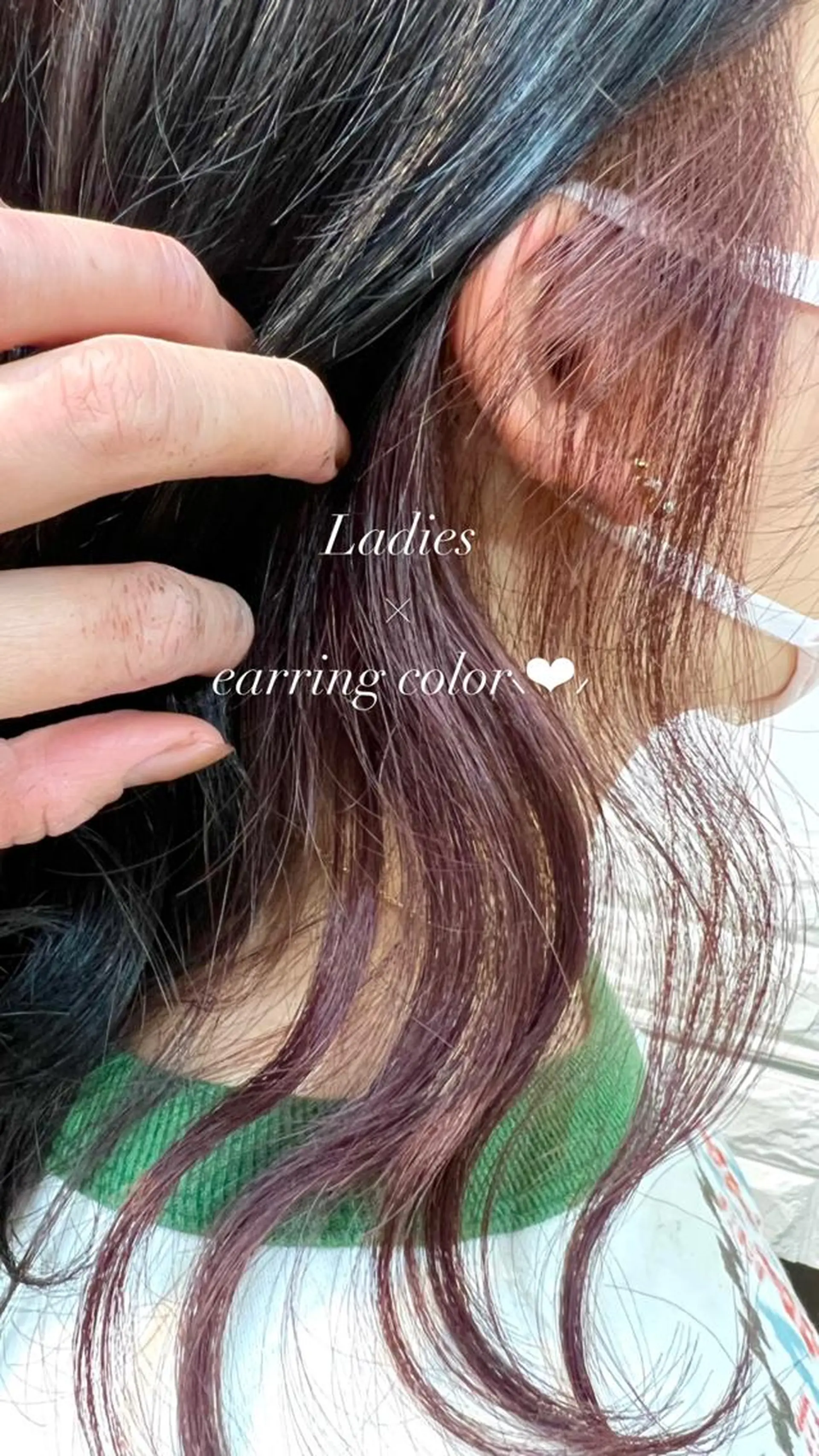 セミロング カット ヘアカラー 大人女性ぼかし メンズ強化🦙平作のヘアスタイル