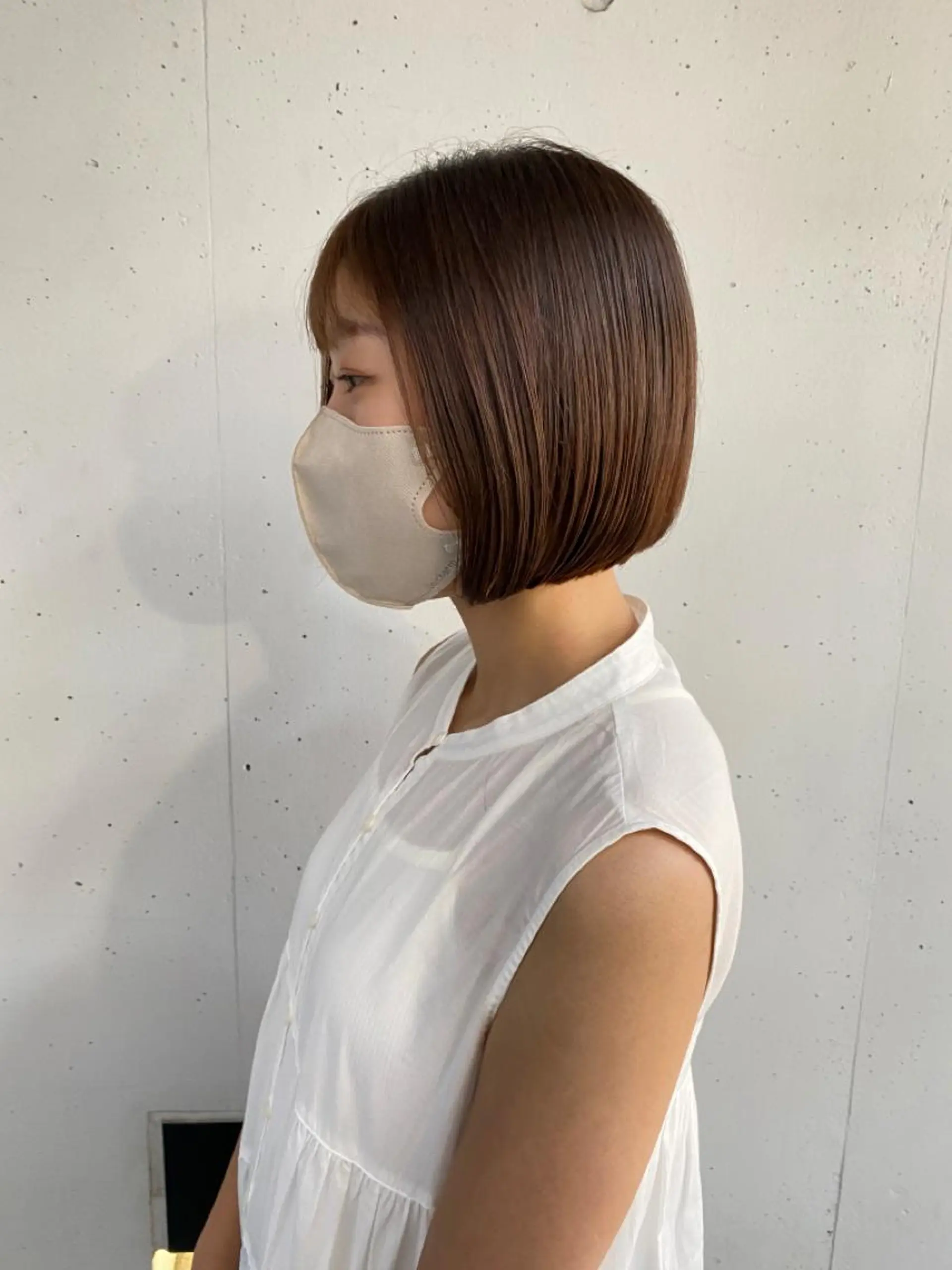 ショート カット ヘアカラー トリートメント ボブ / オージュア 🌸Mikuのヘアスタイル