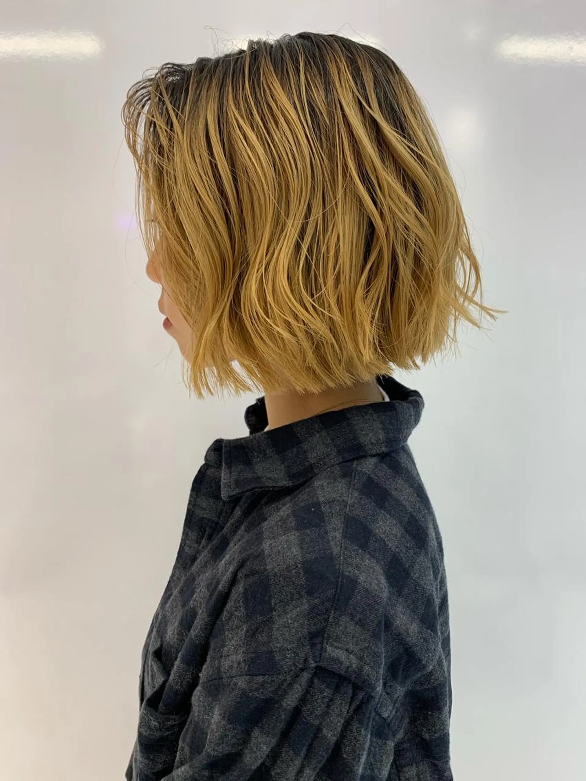 ショート ハッシュカット/ハイ トーン/MANAMIのヘアスタイル