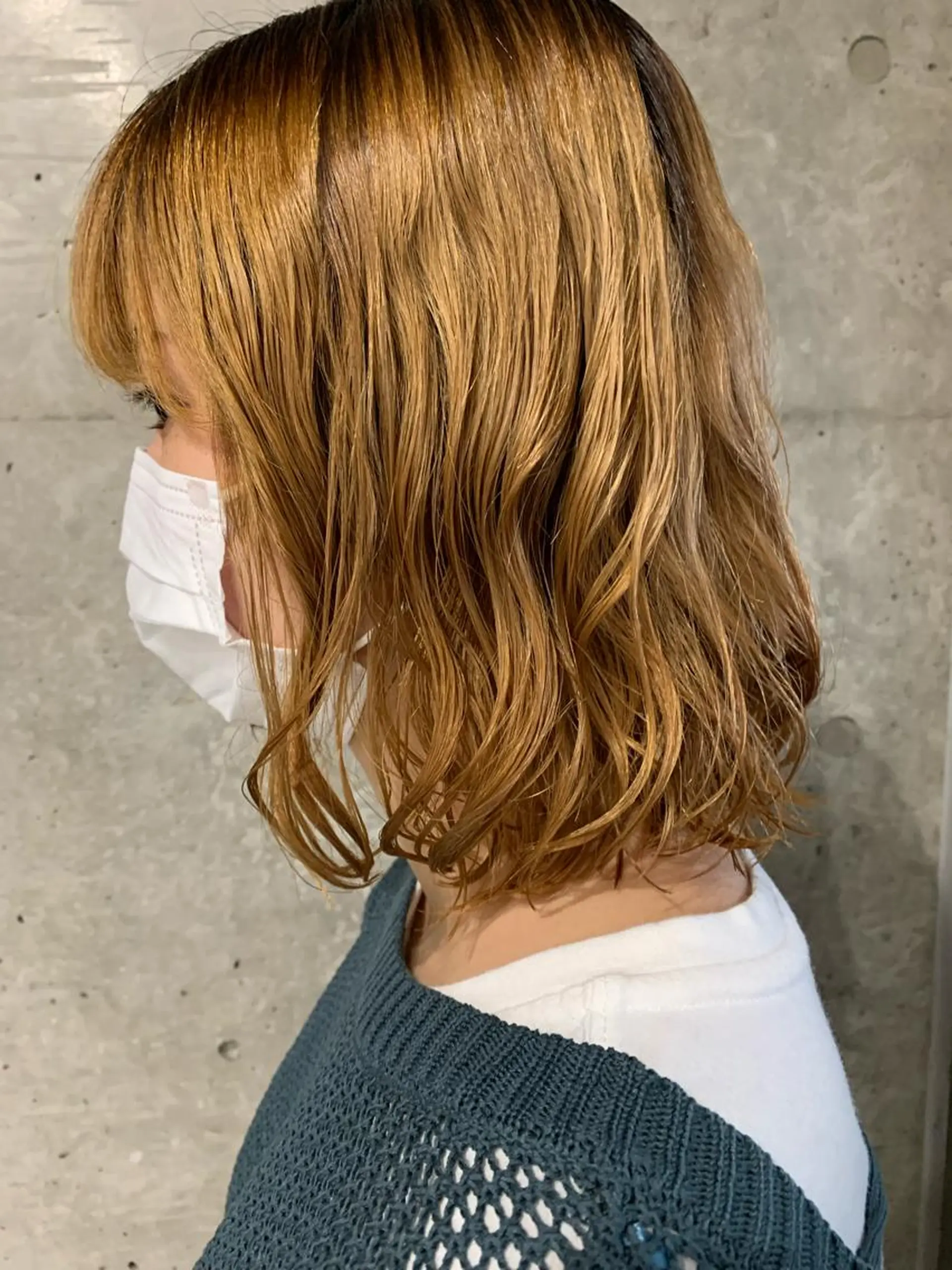 パーマ ボブパーマコテ巻き風 パーマNo1深江秀平のヘアスタイル