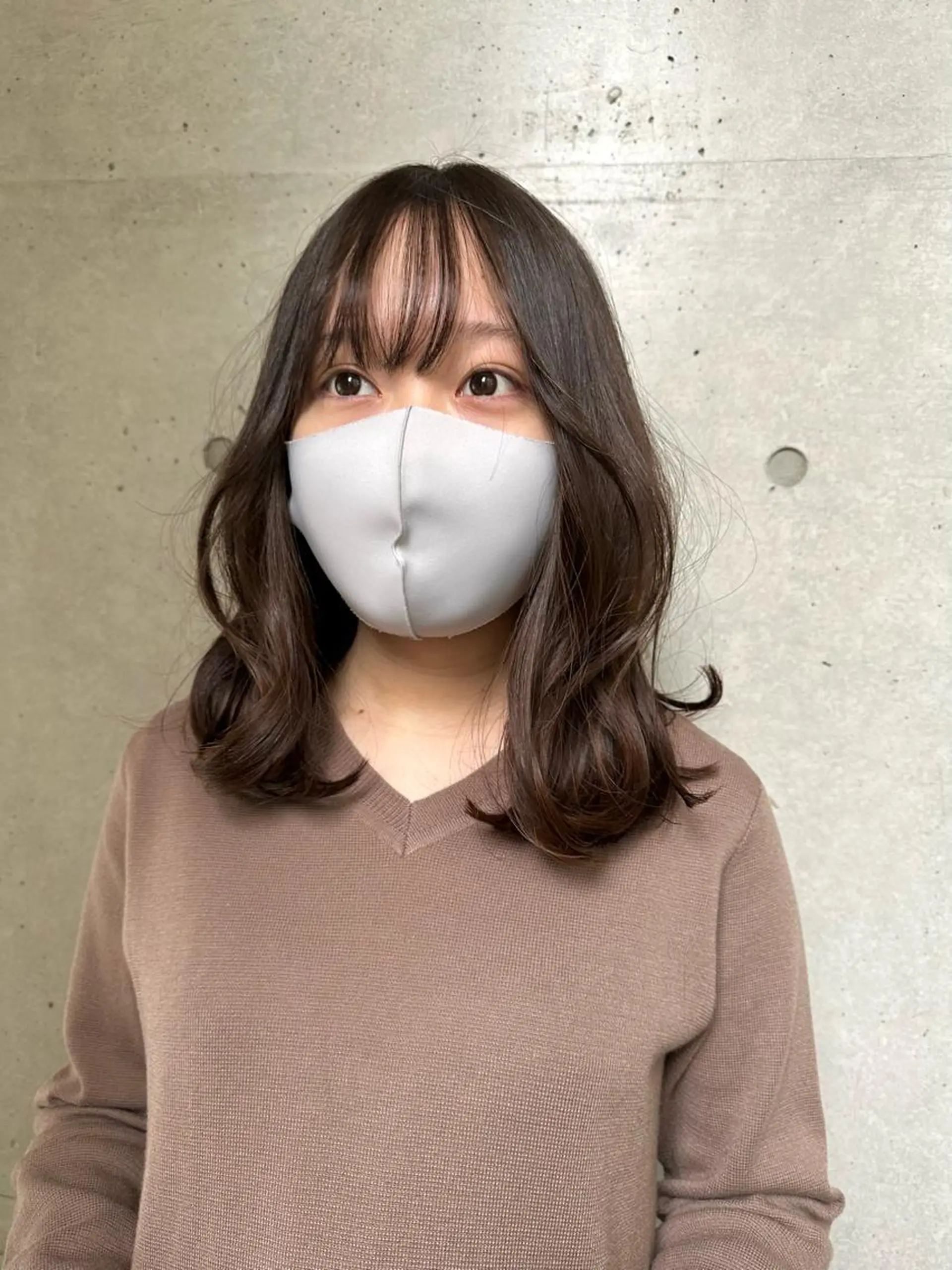 ミディアム カラー Leverage New York所属・小滝 楓のヘアスタイル