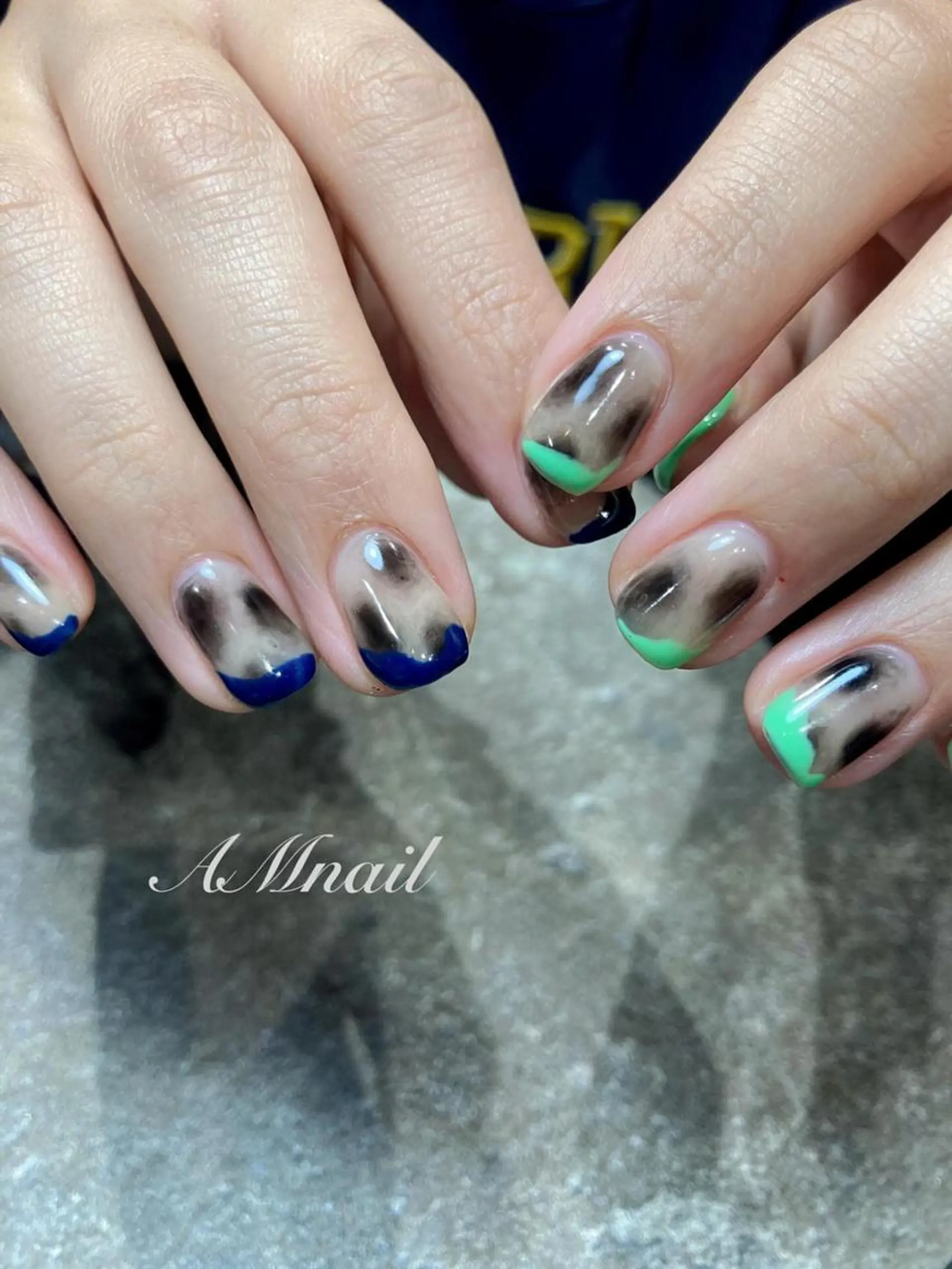 ネイル アートネイル 持ち込み ハンドネイル Am:nail 柏 SUE（スゥ）のネイルデザイン