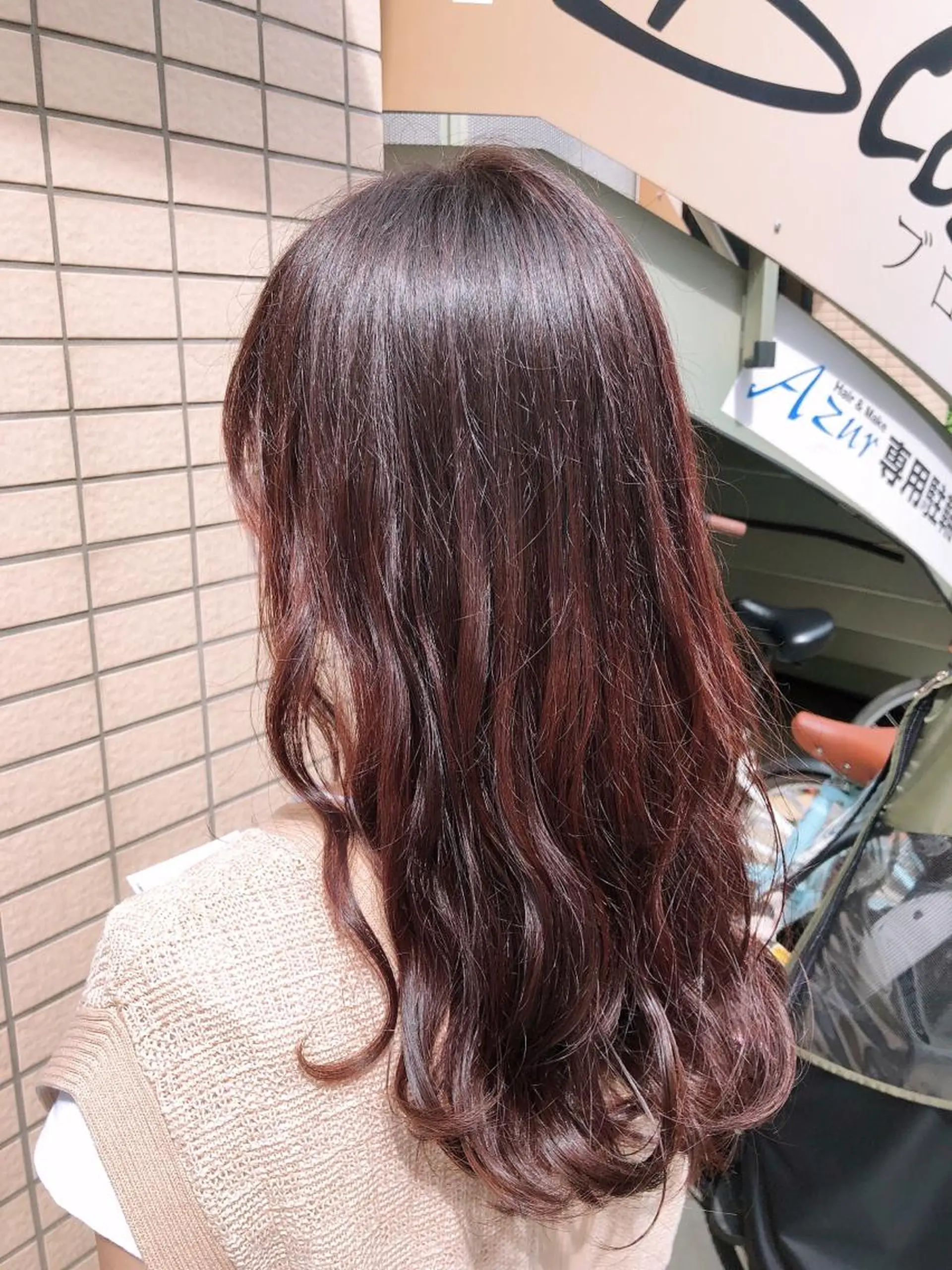 ロング 阿部 美咲のヘアスタイル