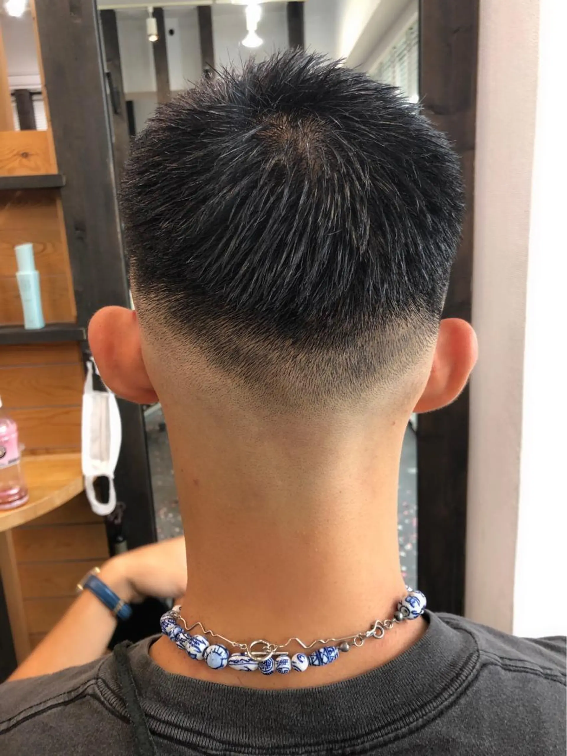 メンズ フェードカット スキンフェード Hair&Make Nahoのマツエク・マツパデザイン