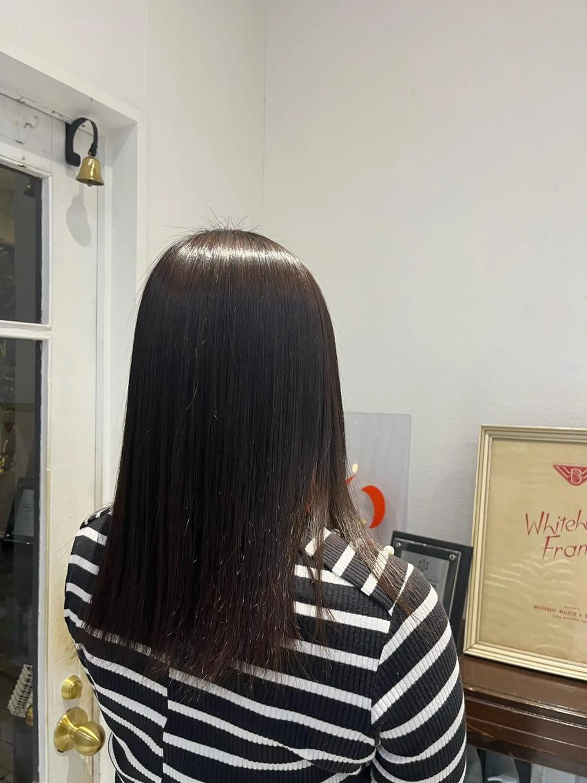 セミロング 髪質改善 藤川 千歳のヘアスタイル