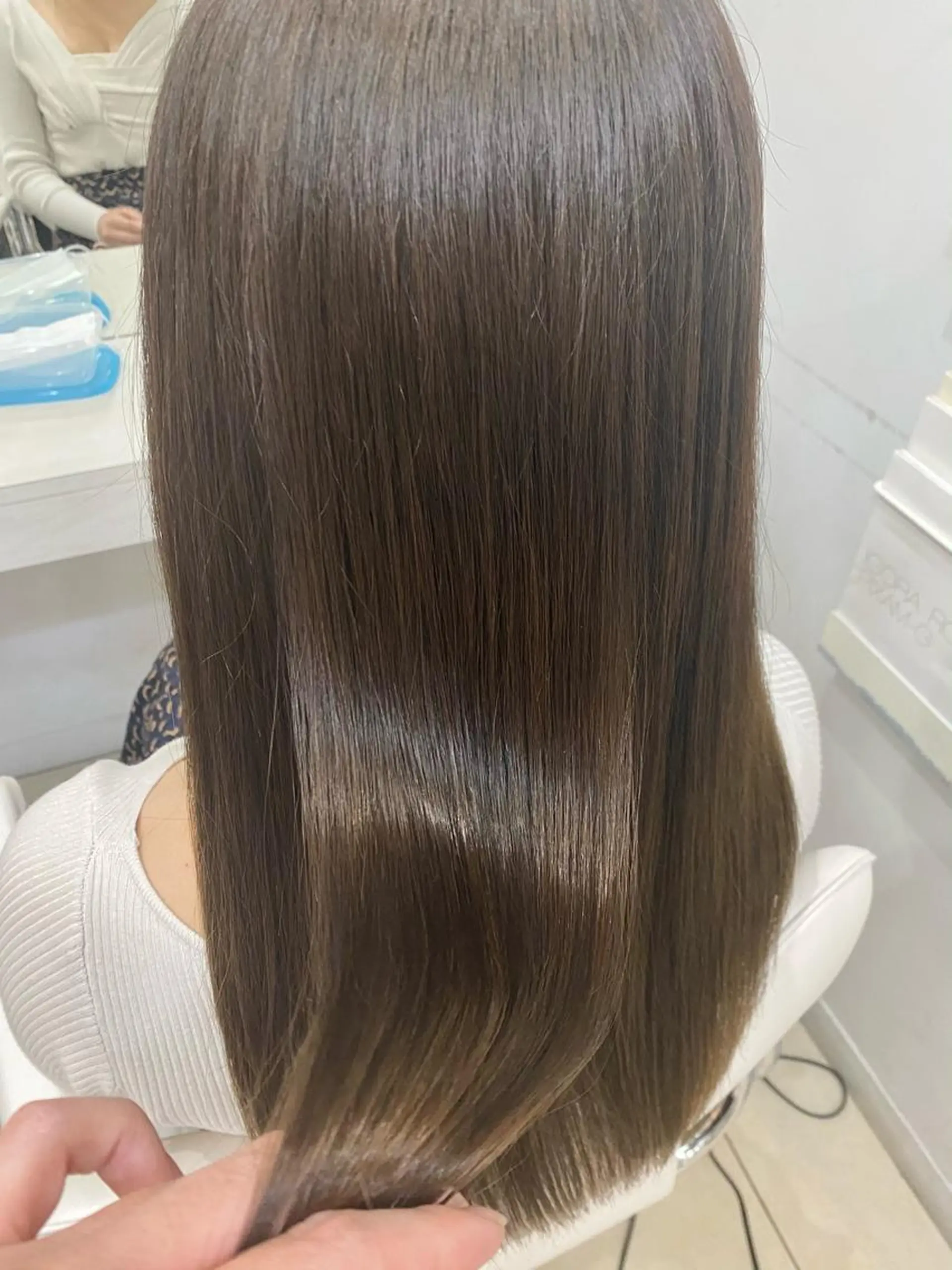 ロング カット 縮毛矯正 💎髪質改善特化/ 町田莉彩💎のヘアスタイル