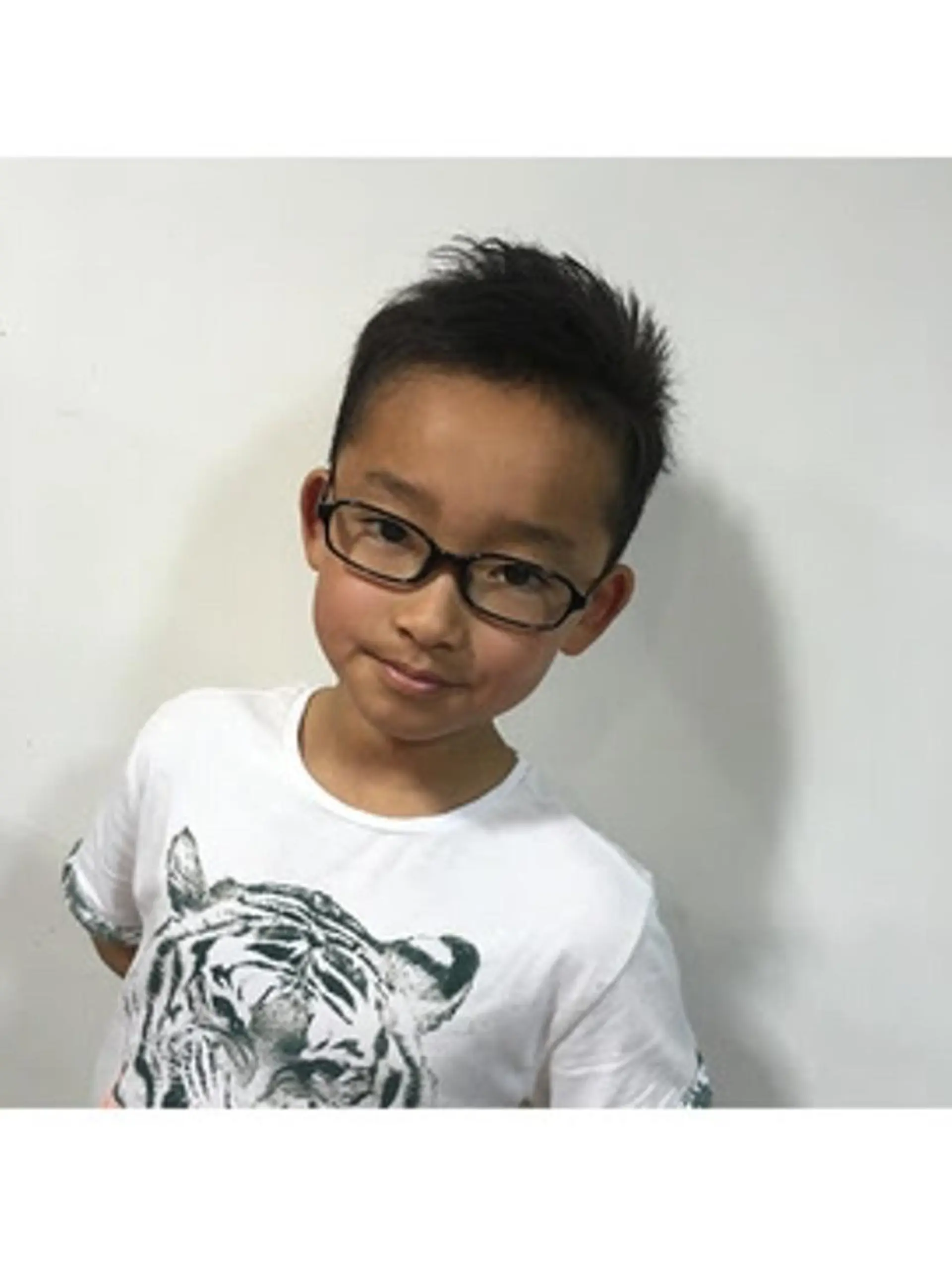 キッズ 星 沙織のヘアスタイル