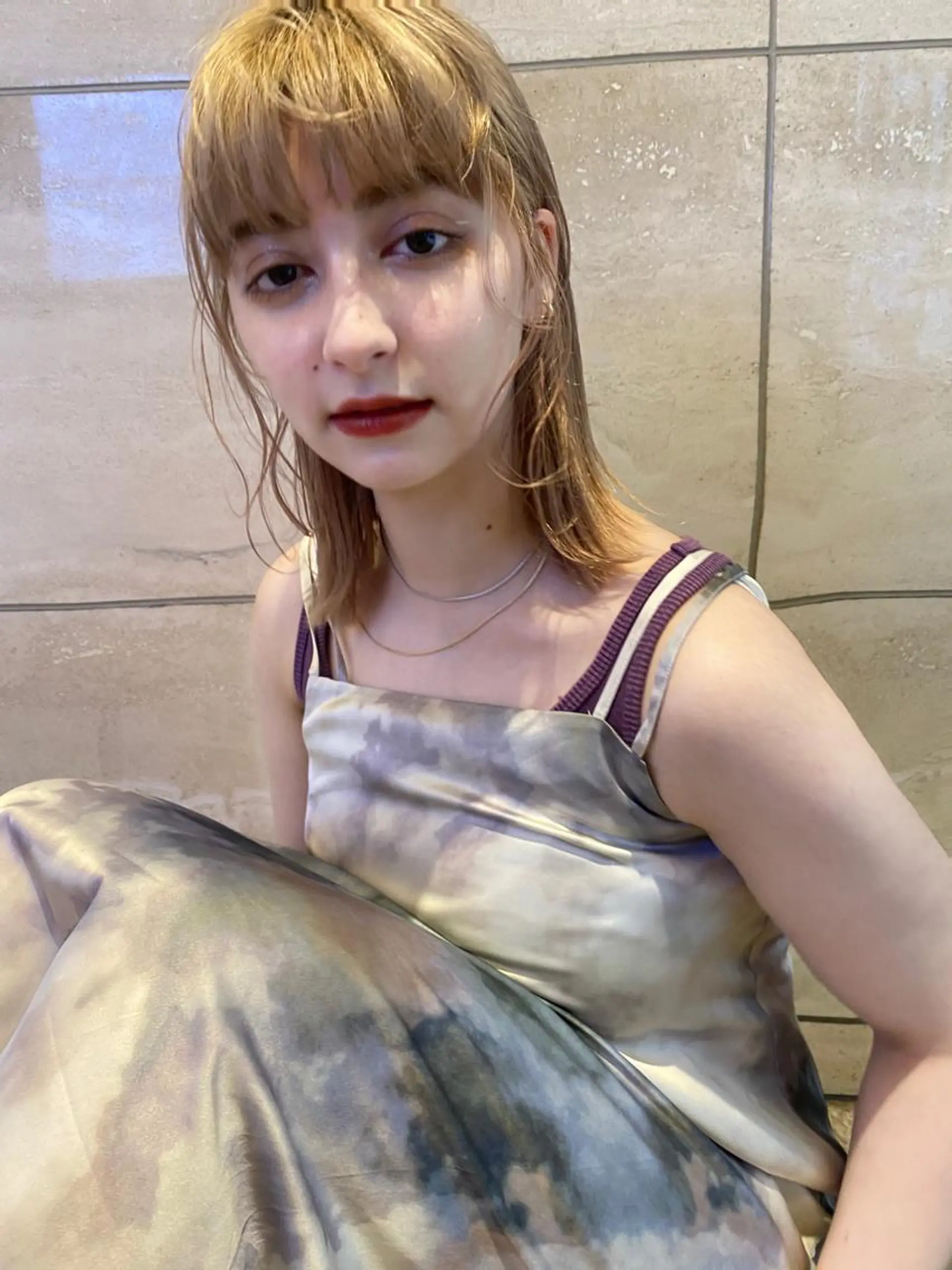 ミディアム Pros所属・🌙nana/ボブ /酸性ストレート🌙のヘアスタイル