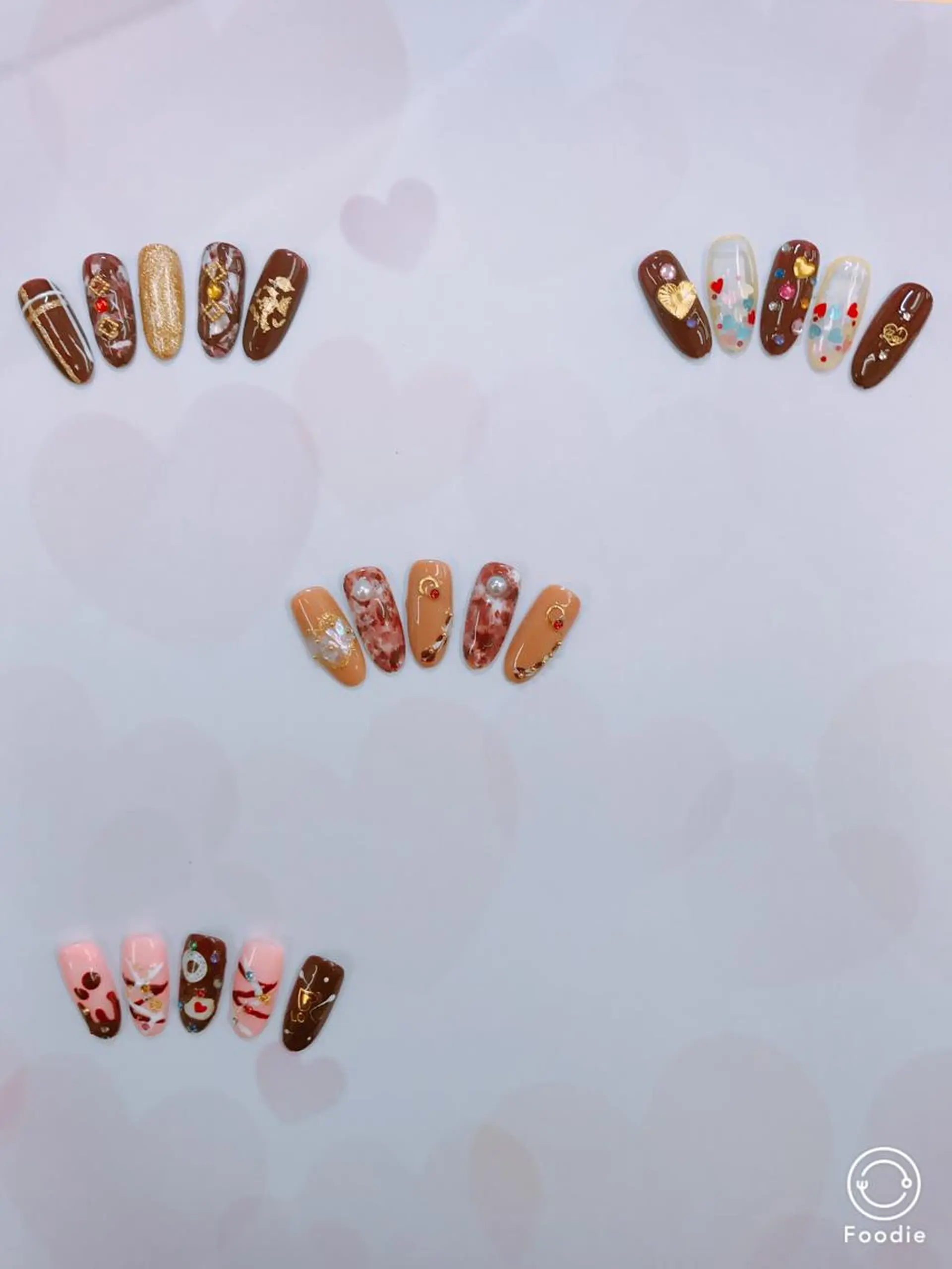 ネイル バレンタイン プライベートサロン eternanailのネイルデザイン