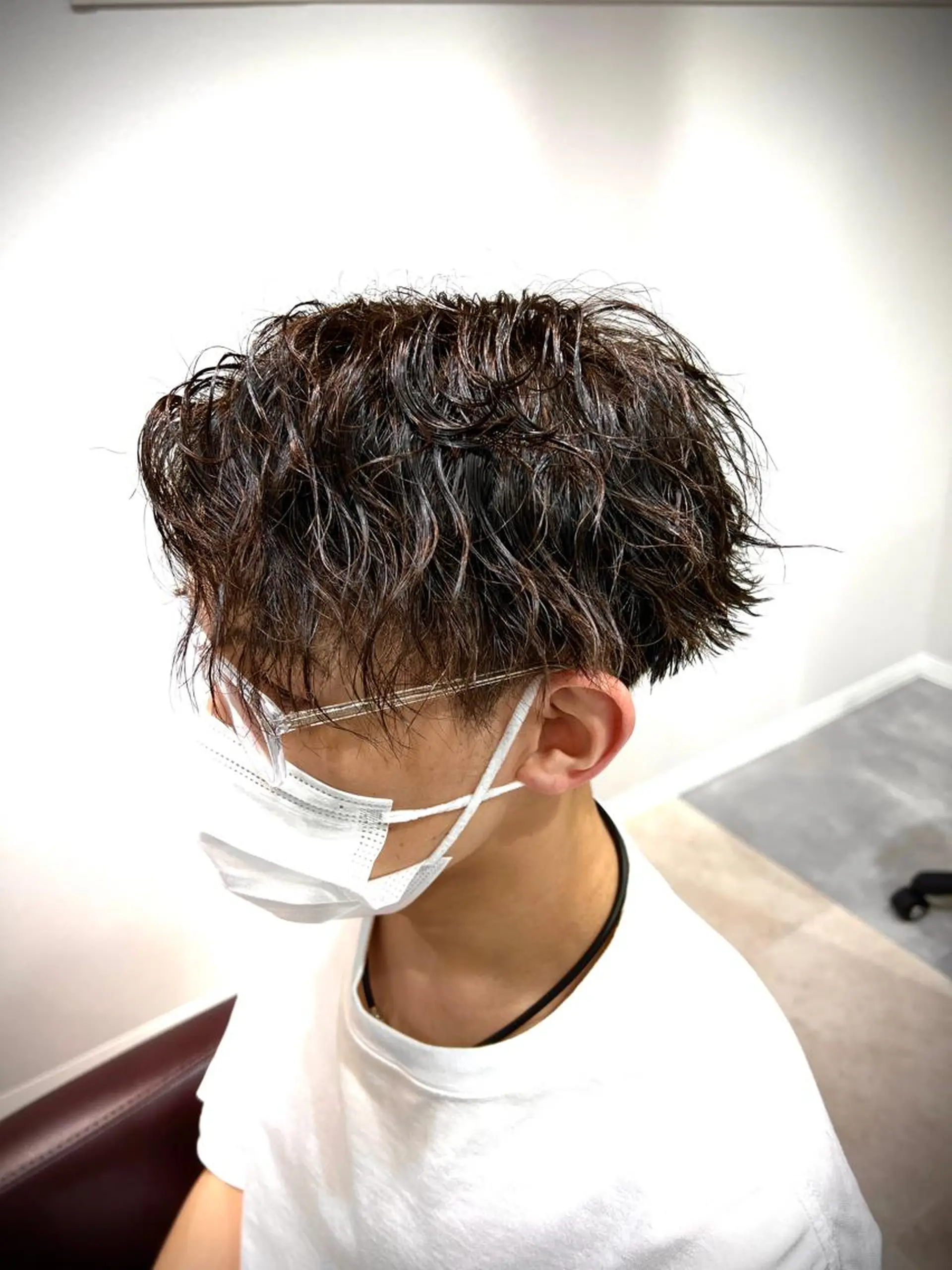 ショート パーマ メンズ メンズパーマ 大澤 慶紘のヘアスタイル