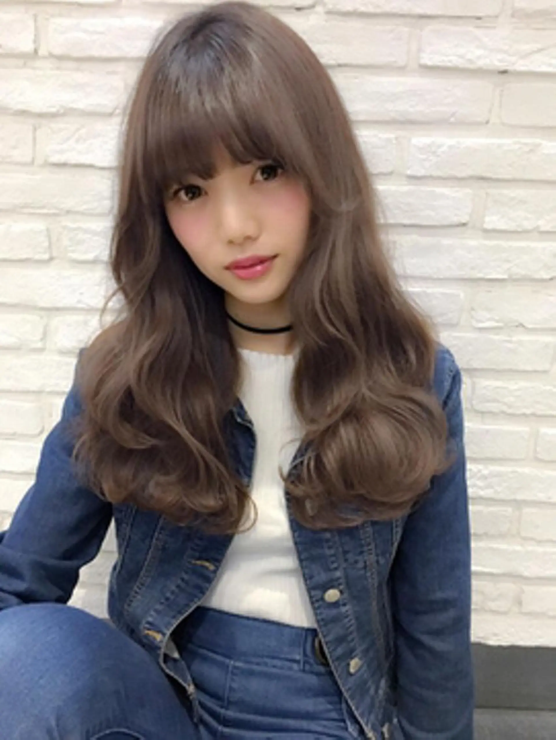 ロング カラー 遠藤 眞実のヘアスタイル